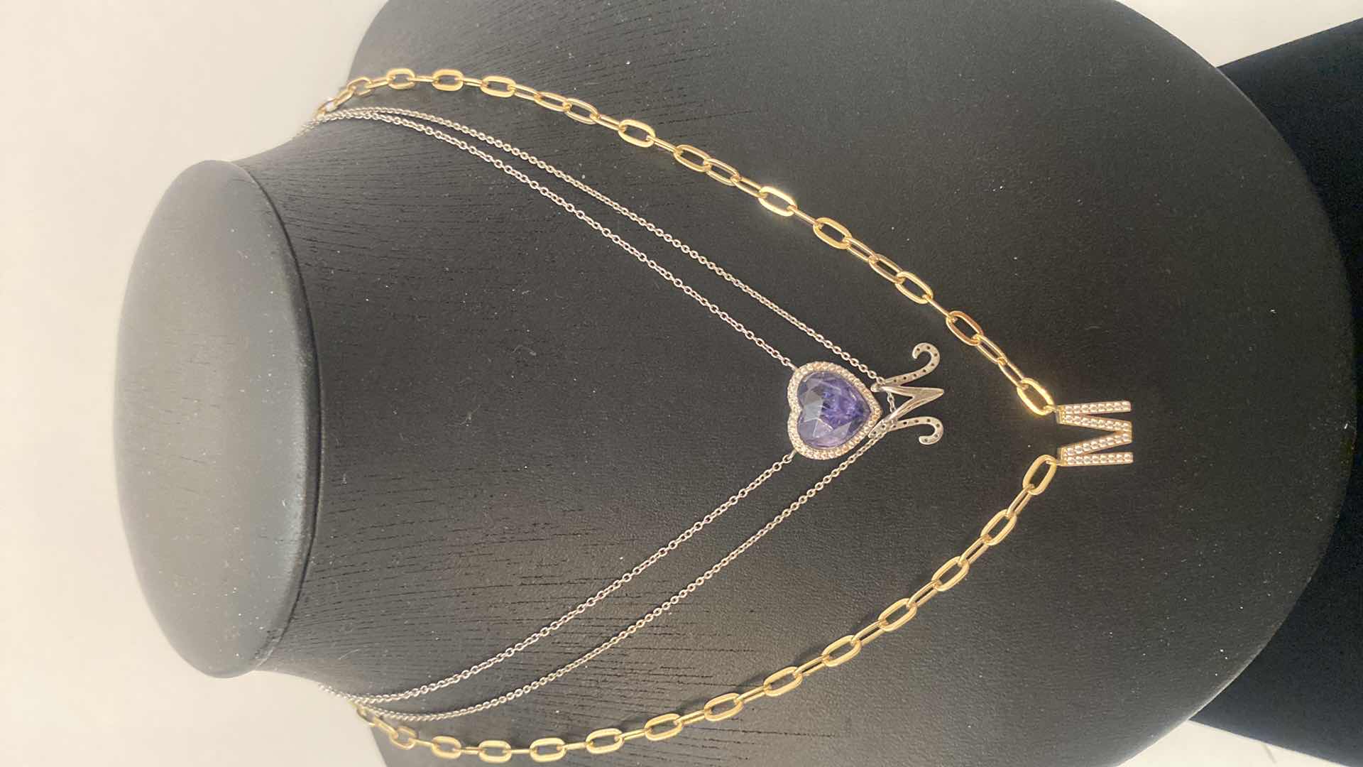Photo 1 of COSTUME JEWELRY - BELLEZZA JEWELRY COLLECTION FROM HSN NECKLACES IN BOX