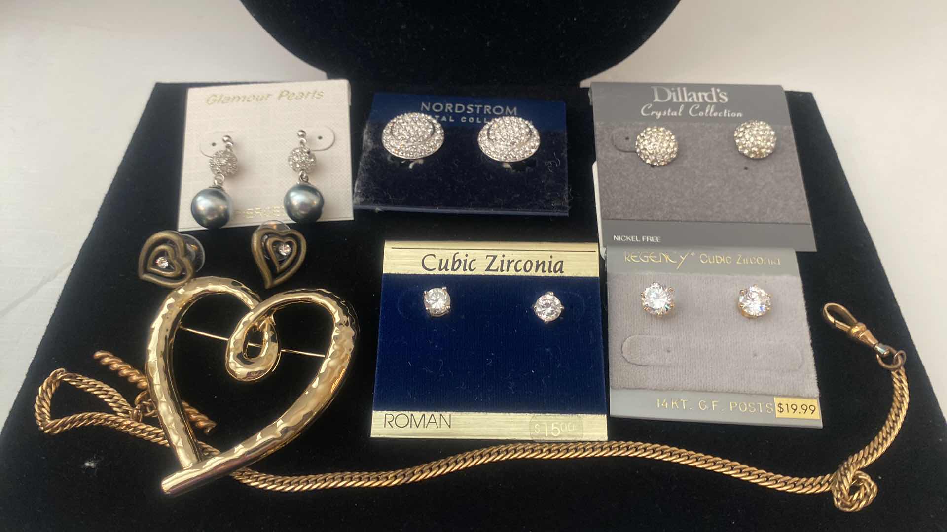 Photo 1 of COSTUME JEWELRY NECKLACES & EARRINGS