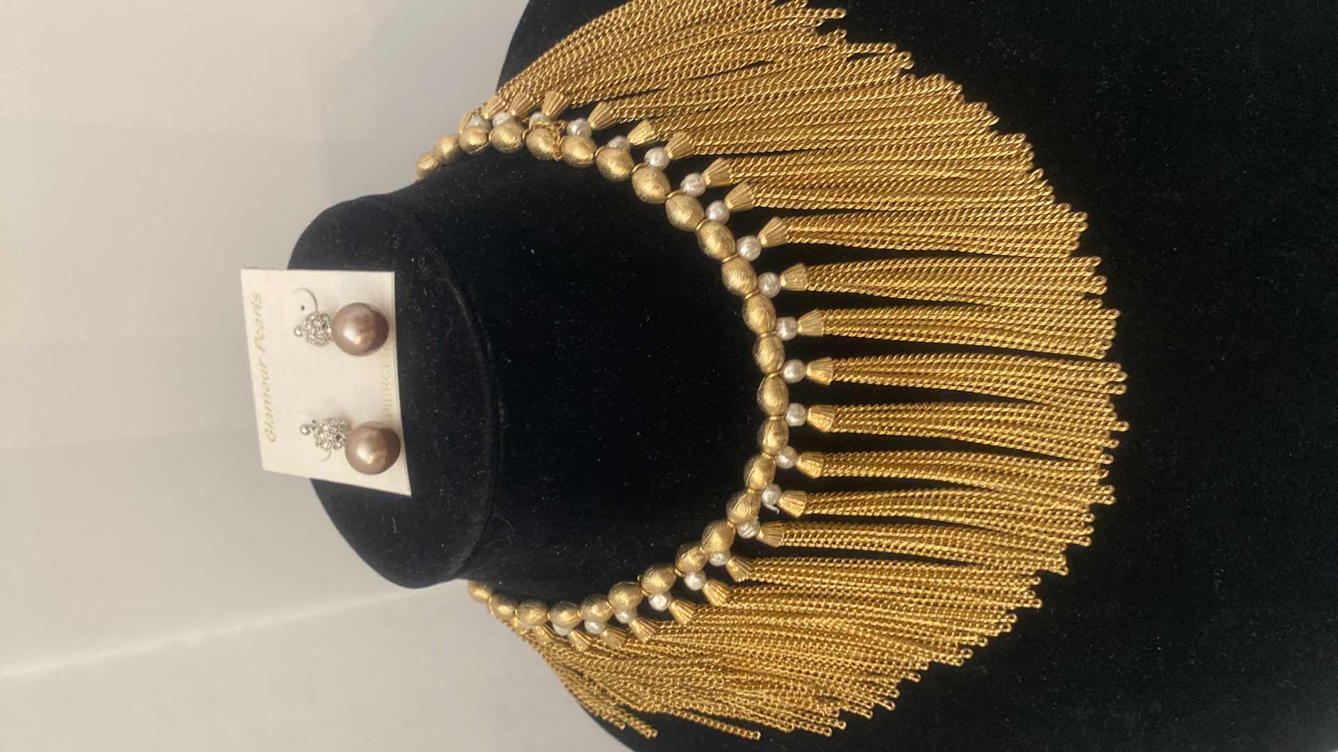 Photo 1 of COSTUME JEWELRY NECKLACES & EARRINGS