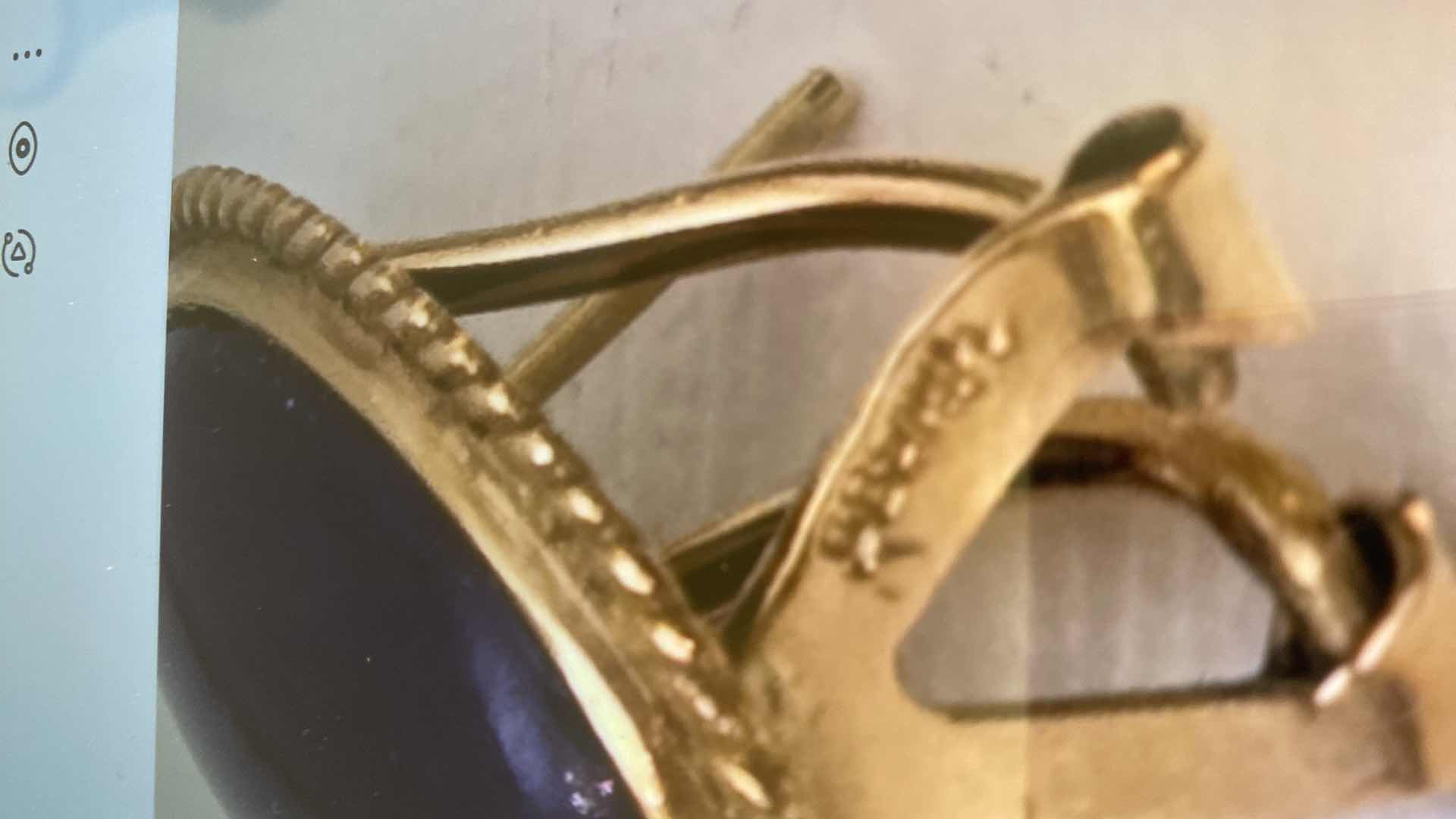 Photo 1 of VINTAGE 1980’s LADIES JEWELRY LAPIS LAZULI BEAD NECKLACE 16” & MATCHING EARRINGS, ORIGINALLY $1500 FROM VAN ABH’s SCOTTSDALE, AZ