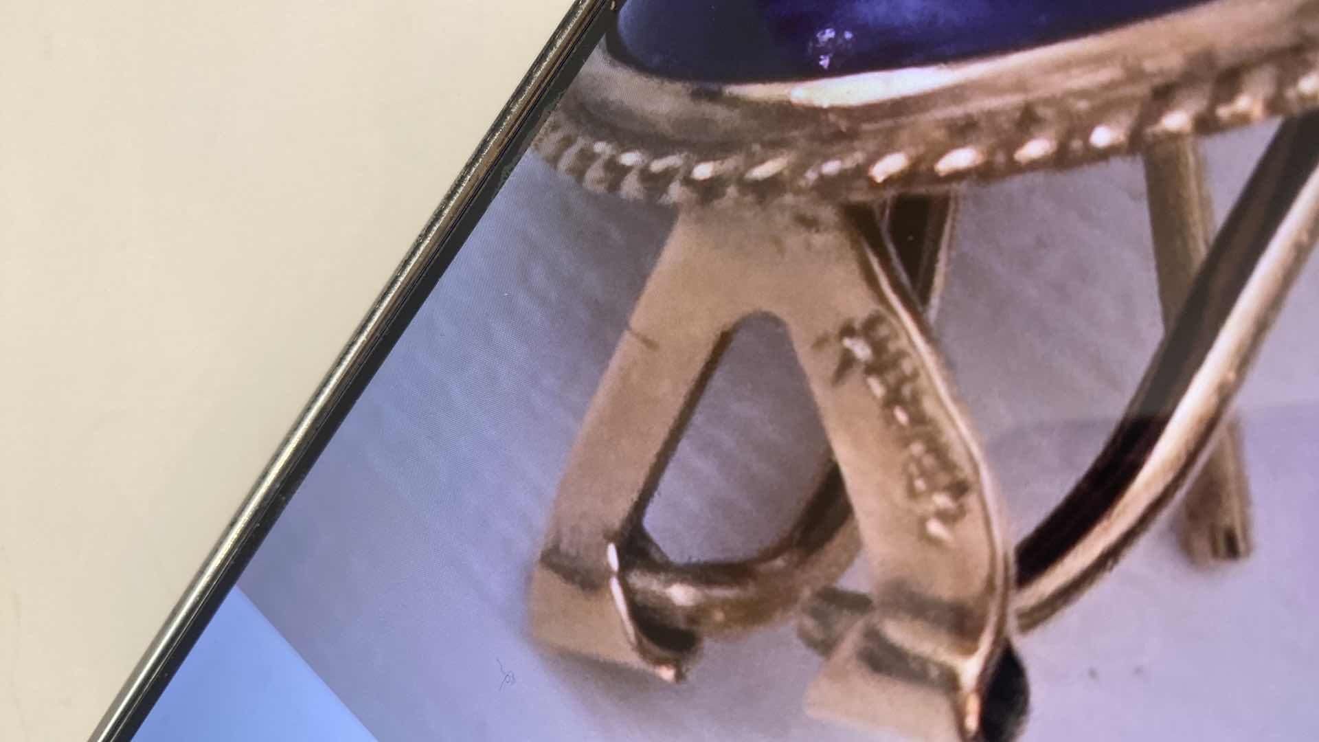 Photo 1 of VINTAGE 1980’s LADIES JEWELRY LAPIS LAZULI BEAD NECKLACE 16” & MATCHING EARRINGS, ORIGINALLY $1500 FROM VAN ABH’s SCOTTSDALE, AZ