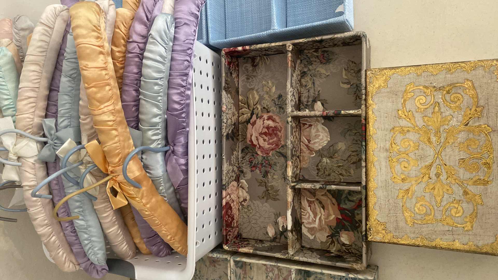 Photo 1 of ASSORTED ORGANIZERS AND PADDED HANGERS