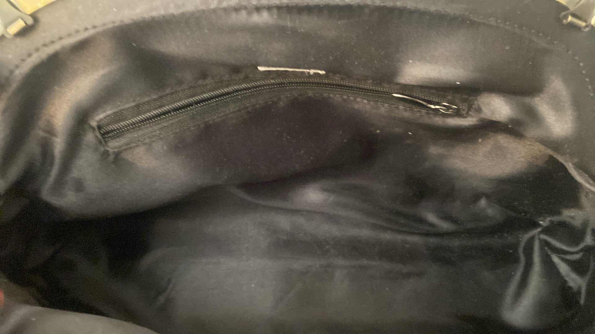 Photo 1 of CHICOS BEADED BAG 13” x 9” excluding handles