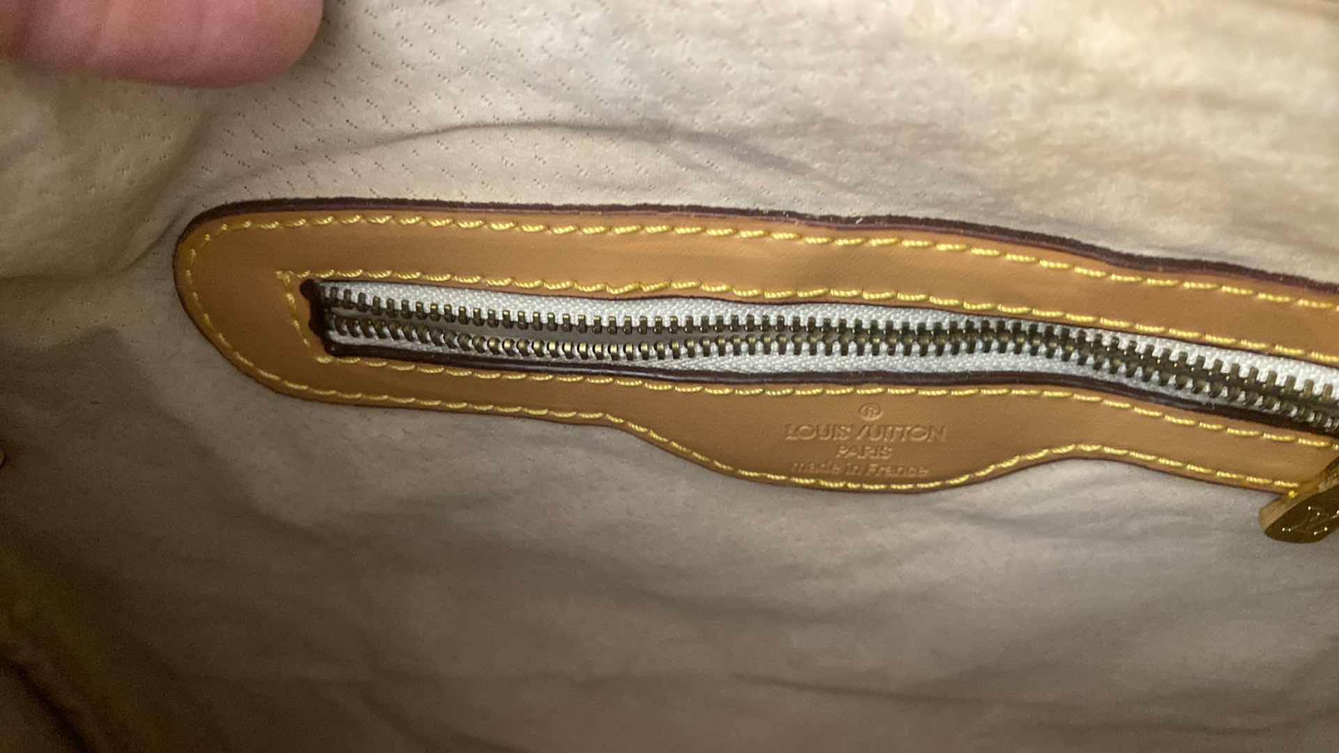 Photo 1 of REPLICA LOUIS VUITTON SPEEDY 12” x 9” excluding handles & WALLET