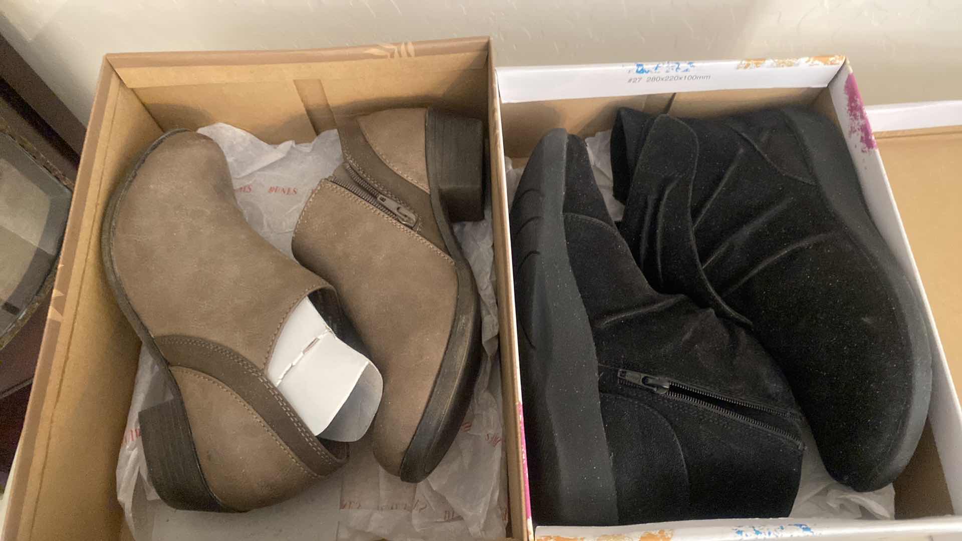 Photo 1 of NEW IN BOX WOMENS SIZE 7 SHOES - 2 PAIRS