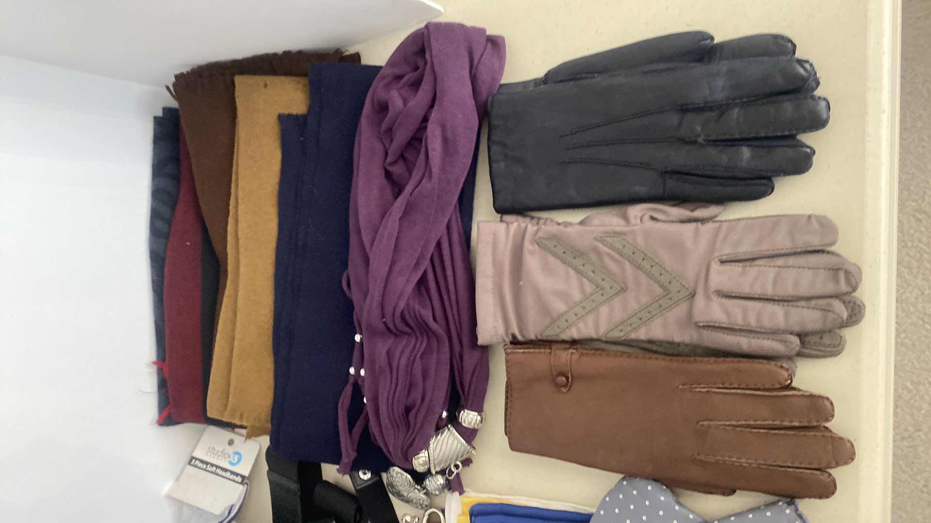 Photo 1 of WOMENS SCARVES, GLOVES BELTS AND MENS POCKET SQUARES