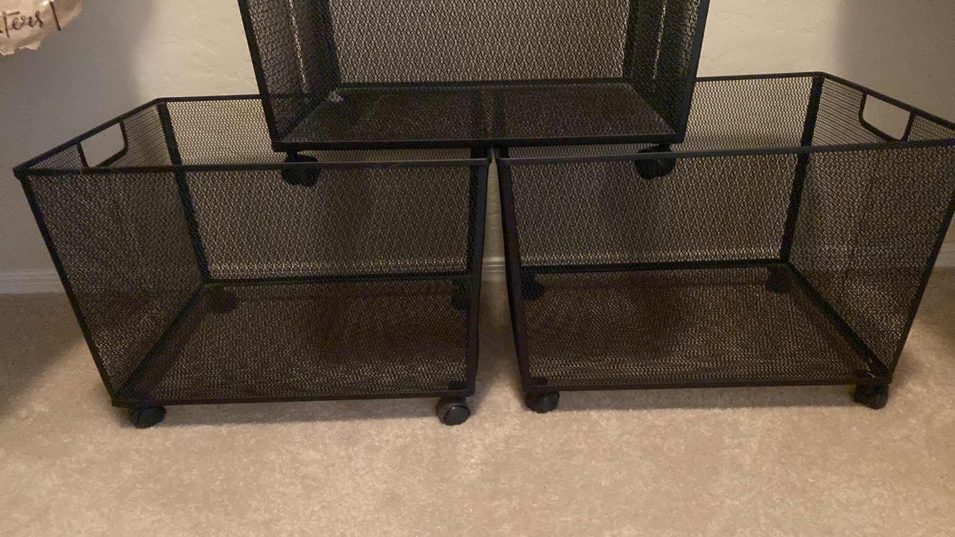 Photo 1 of 3 ROLLING STORAGE 18” x 14” H 13”