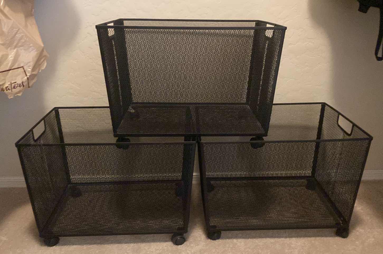 Photo 1 of 3 ROLLING STORAGE 18” x 14” H 13”