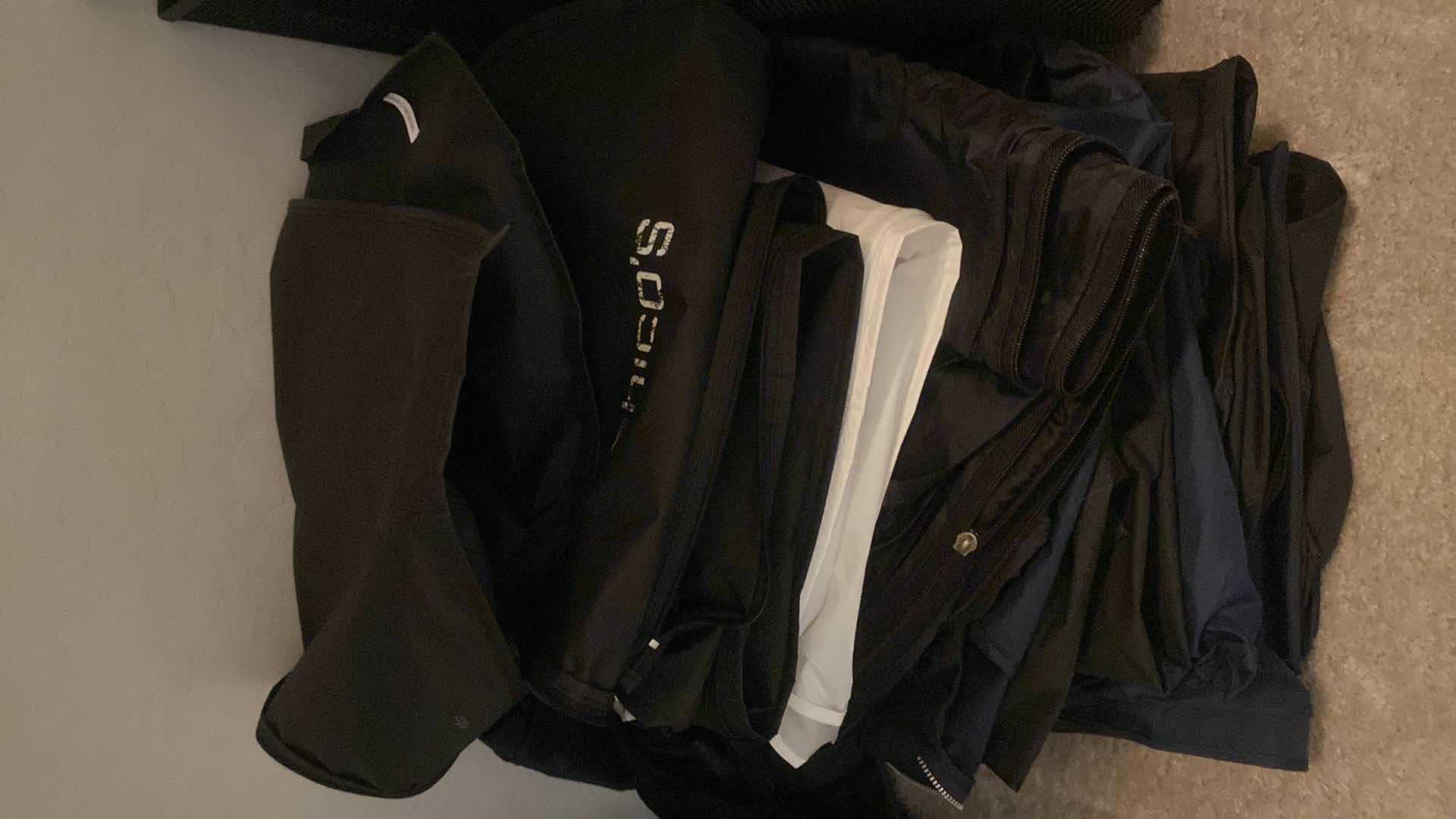 Photo 1 of ASSORTED GARMENT BAGS