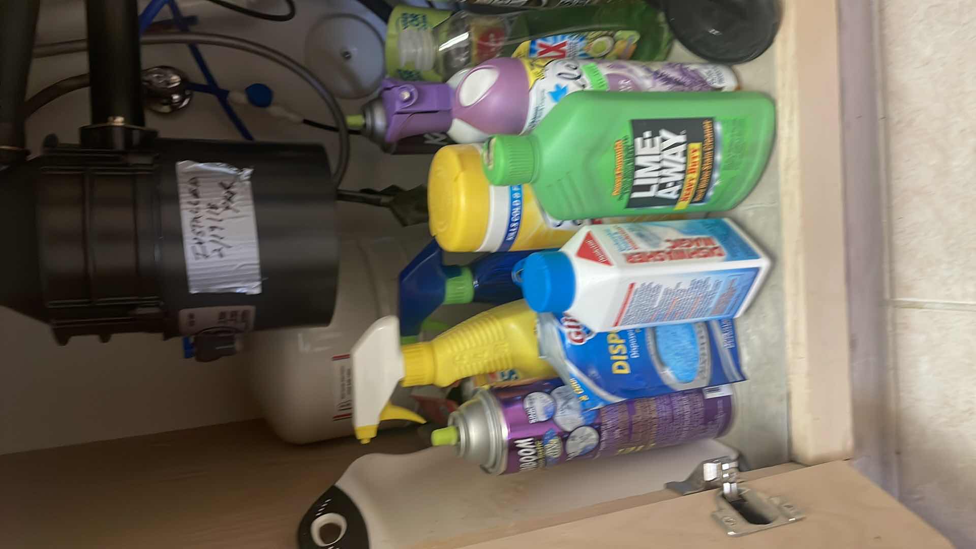 Photo 1 of CONTENTS UNDER SINK