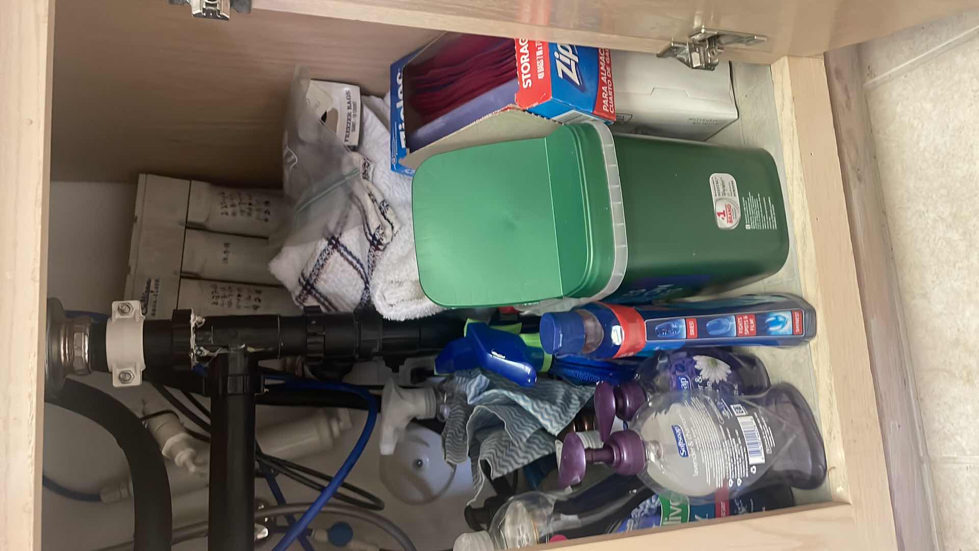 Photo 1 of CONTENTS UNDER SINK