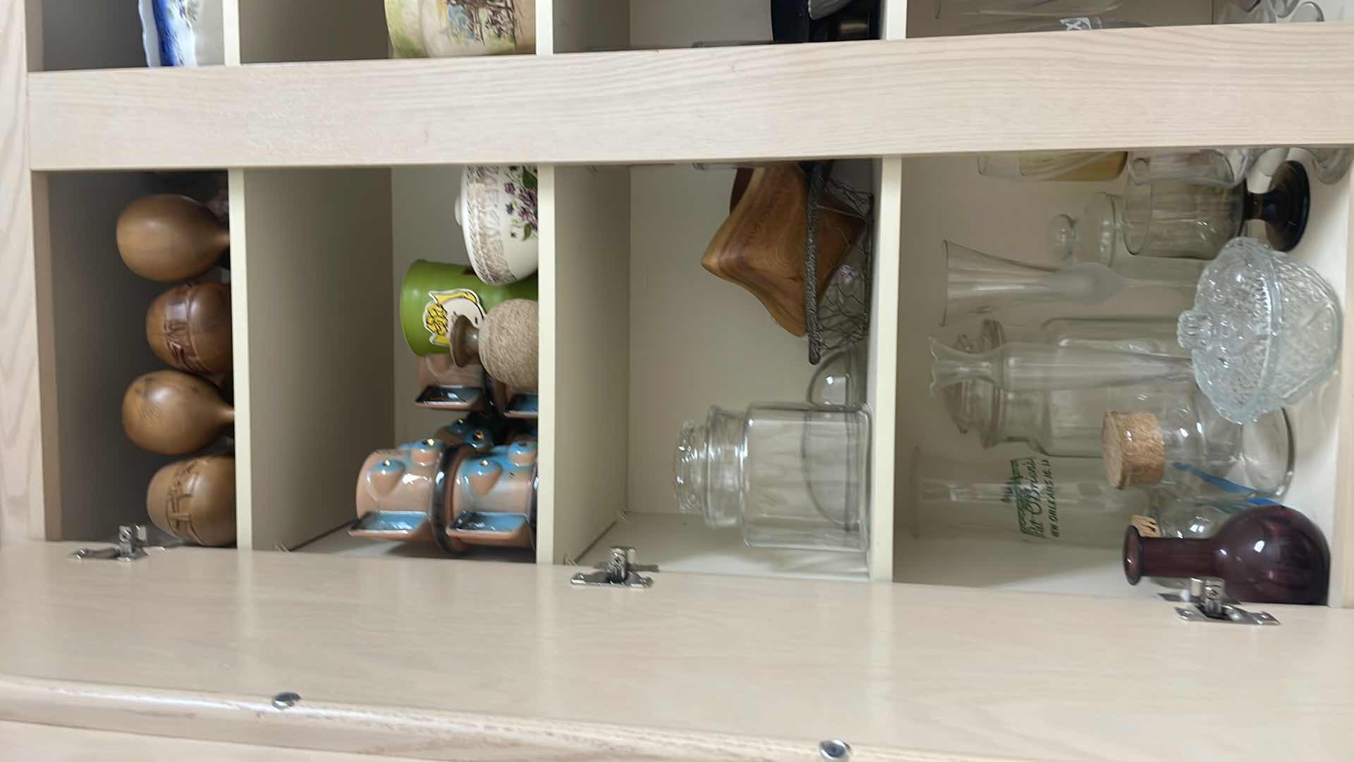 Photo 1 of CONTENTS OF KITCHEN CABINET - GLASSWARE CUPS & MORE