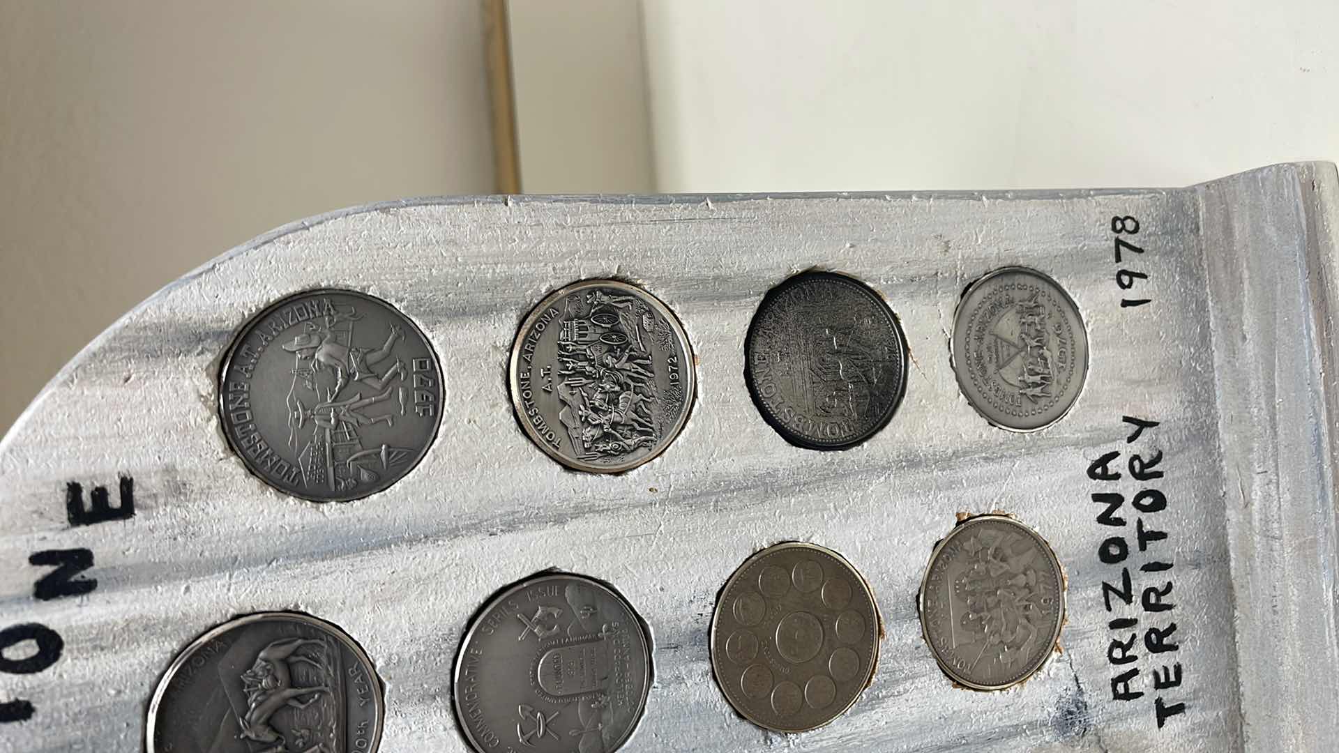 Photo 1 of ARIZONA TOMBSTONE TERRITORY COMMEMORATIVE COINS 1968-1978