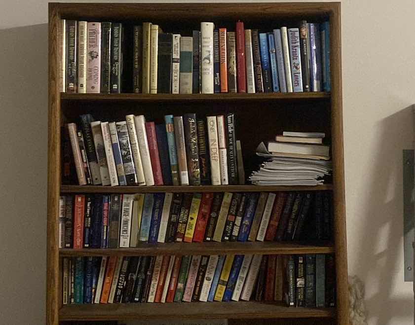 Photo 1 of ASSORTED HARD COVER PAPERBACK BOOKS