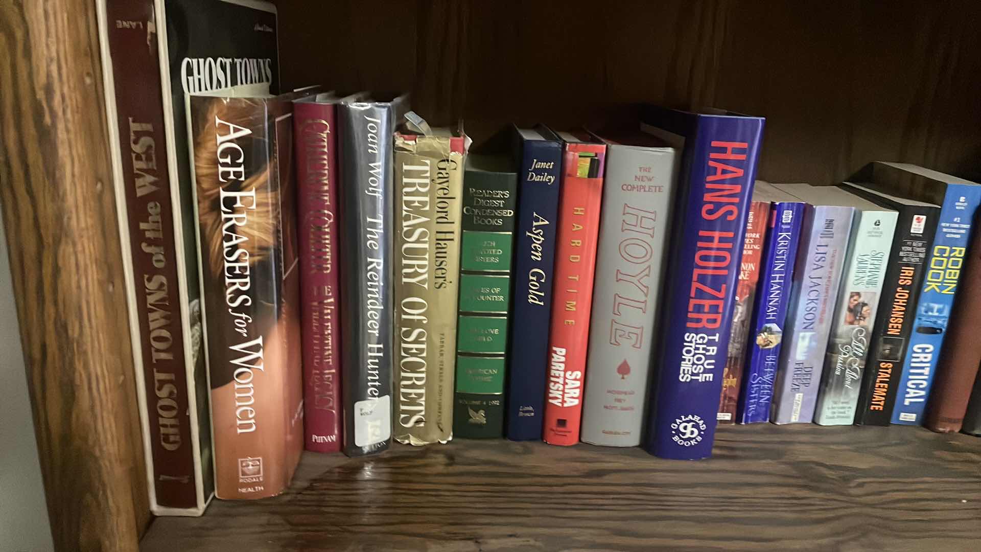 Photo 1 of ASSORTED SHELVES OF BOOKS