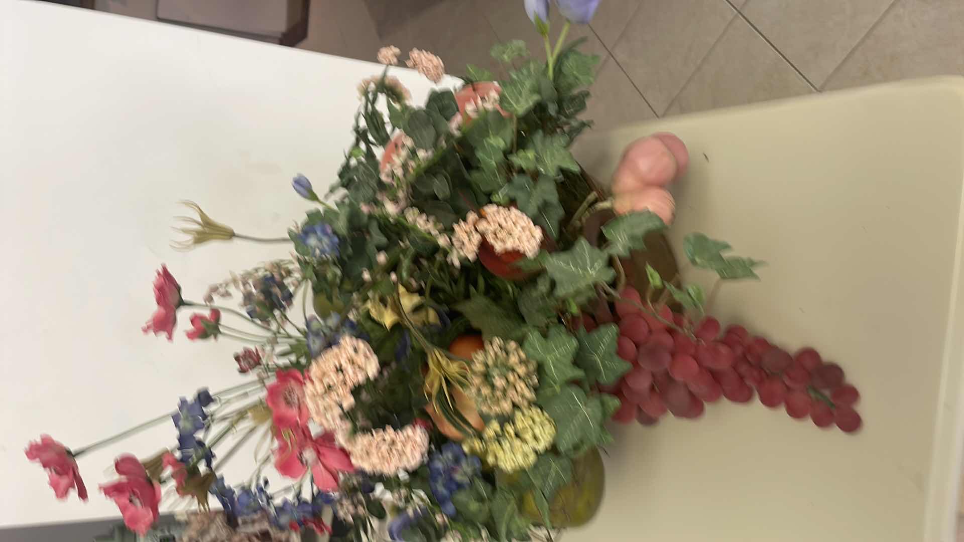 Photo 1 of FLORAL FRUIT BOUQUET 20”