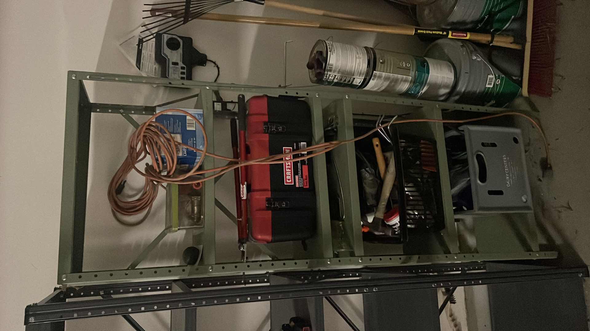 Photo 1 of GARAGE SHELVING WITH CONTENTS 12” x24” H70”