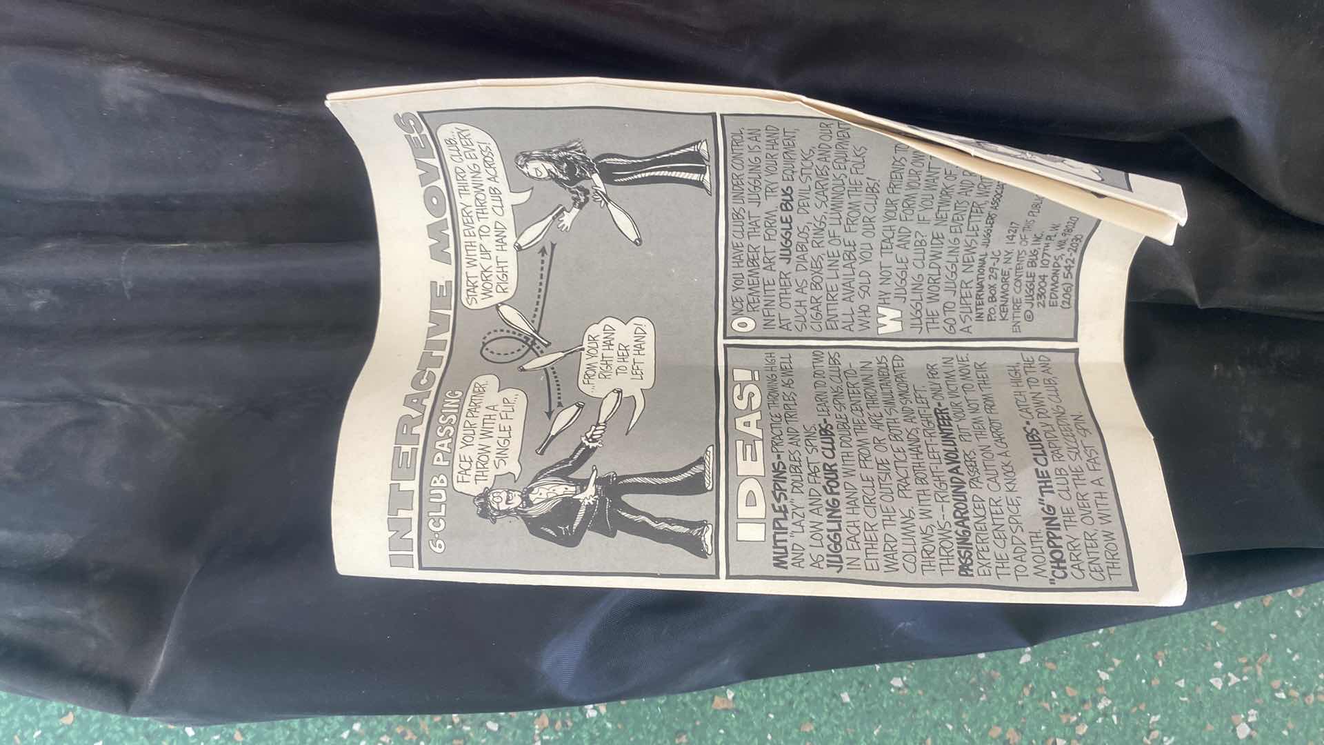 Photo 1 of 3 JUGGLING PLASTIC CLUBS