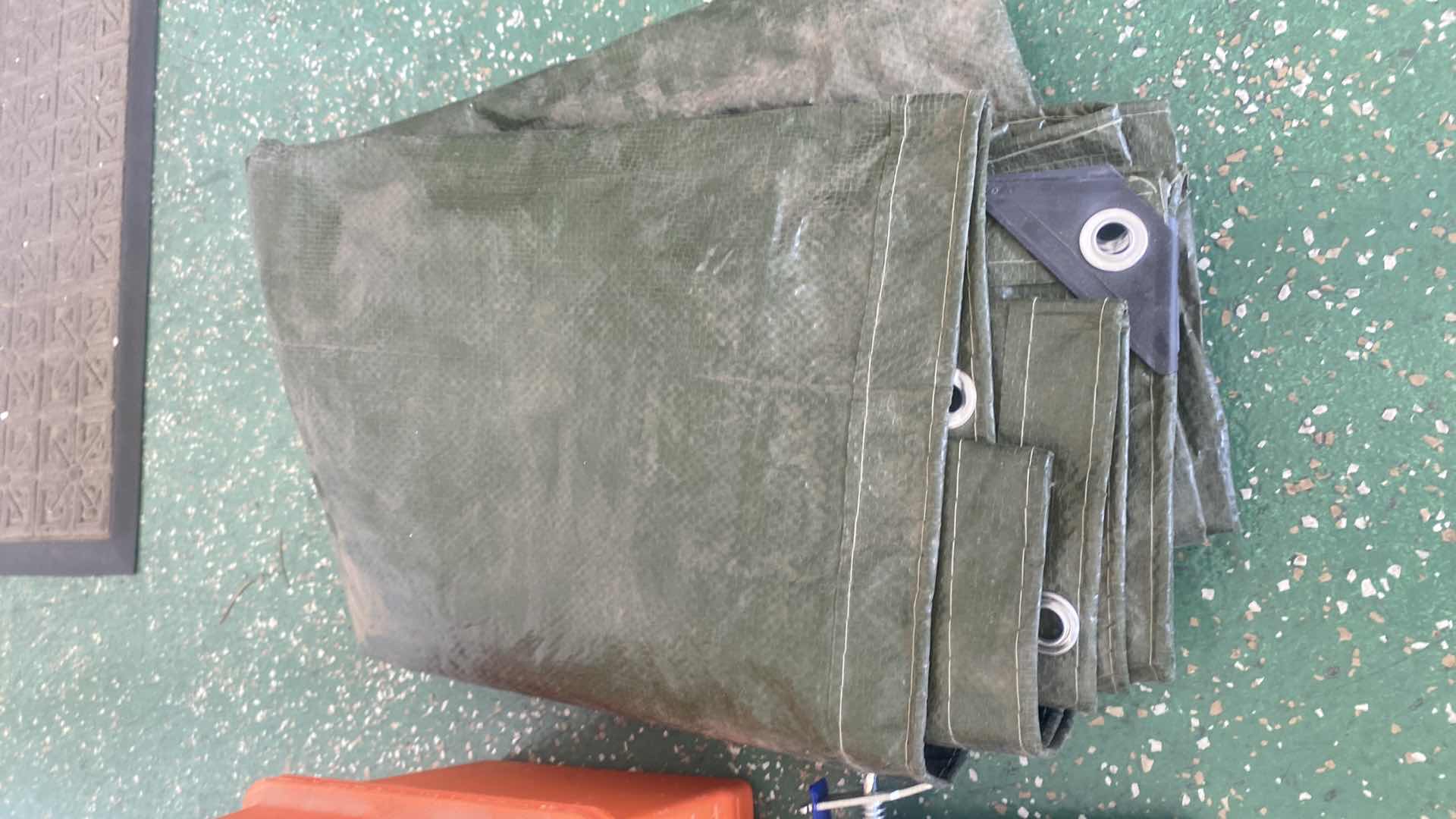 Photo 1 of 7-GARAGE-PLASTIC TOOL BOX TARP HOOKS & MORE