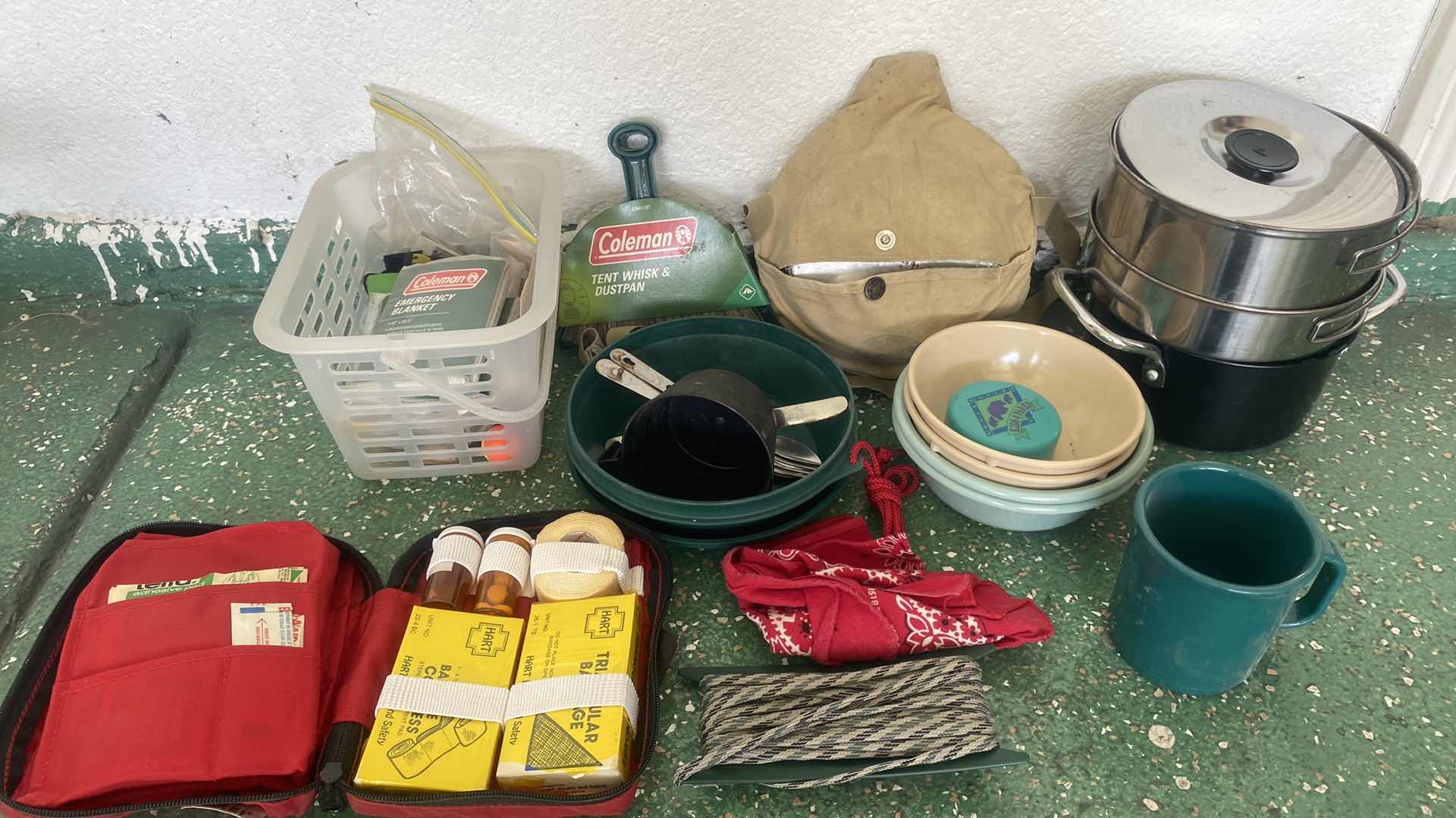 Photo 1 of CAMPING SUNDRIES-FIRST AID KIT COOKWARE CANTEEN & MORE