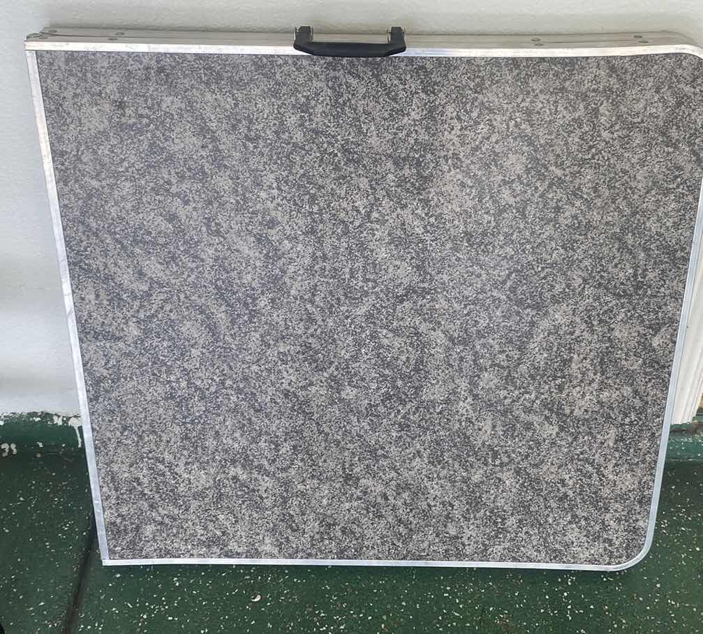 Photo 1 of FOLDING CAMPING TABLE 63” x 30” H28”