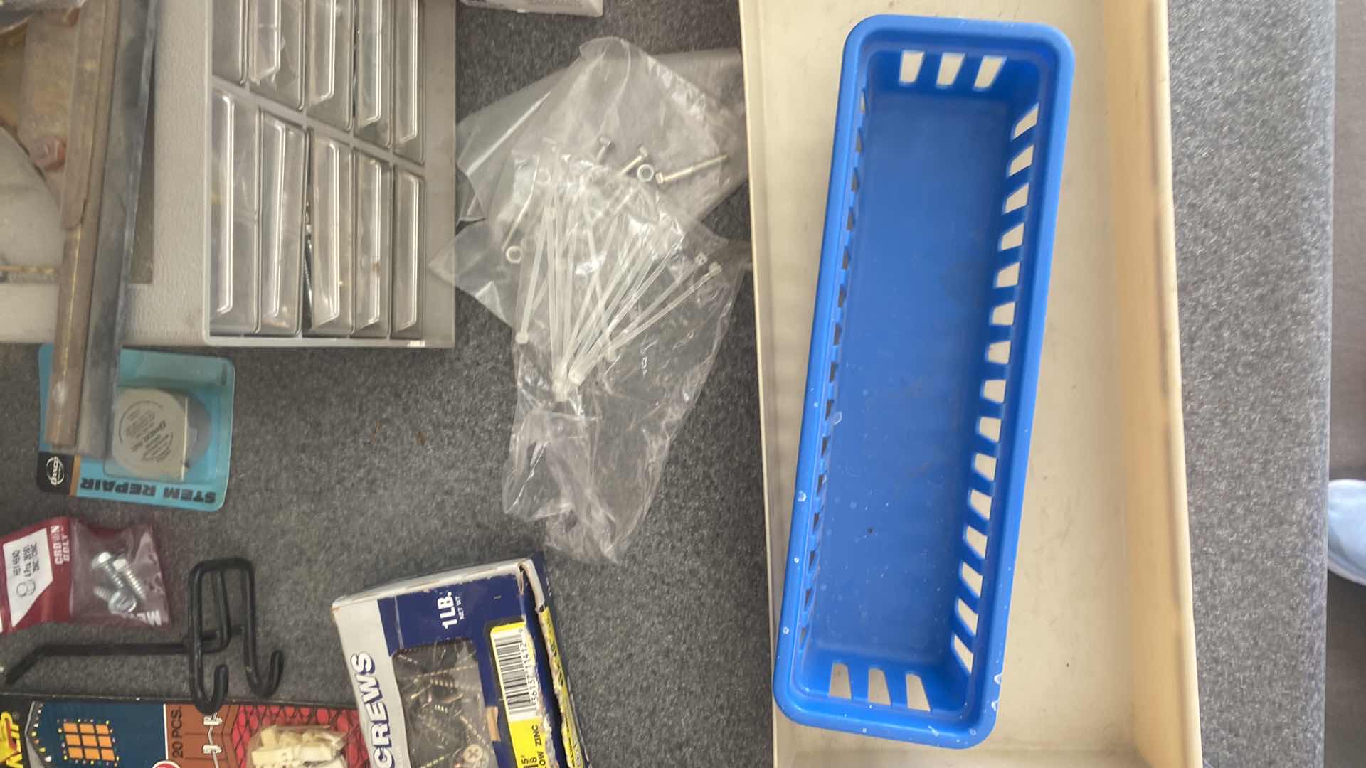 Photo 1 of HOUSEHOLD & GARAGE ITEMS ON COUNTER