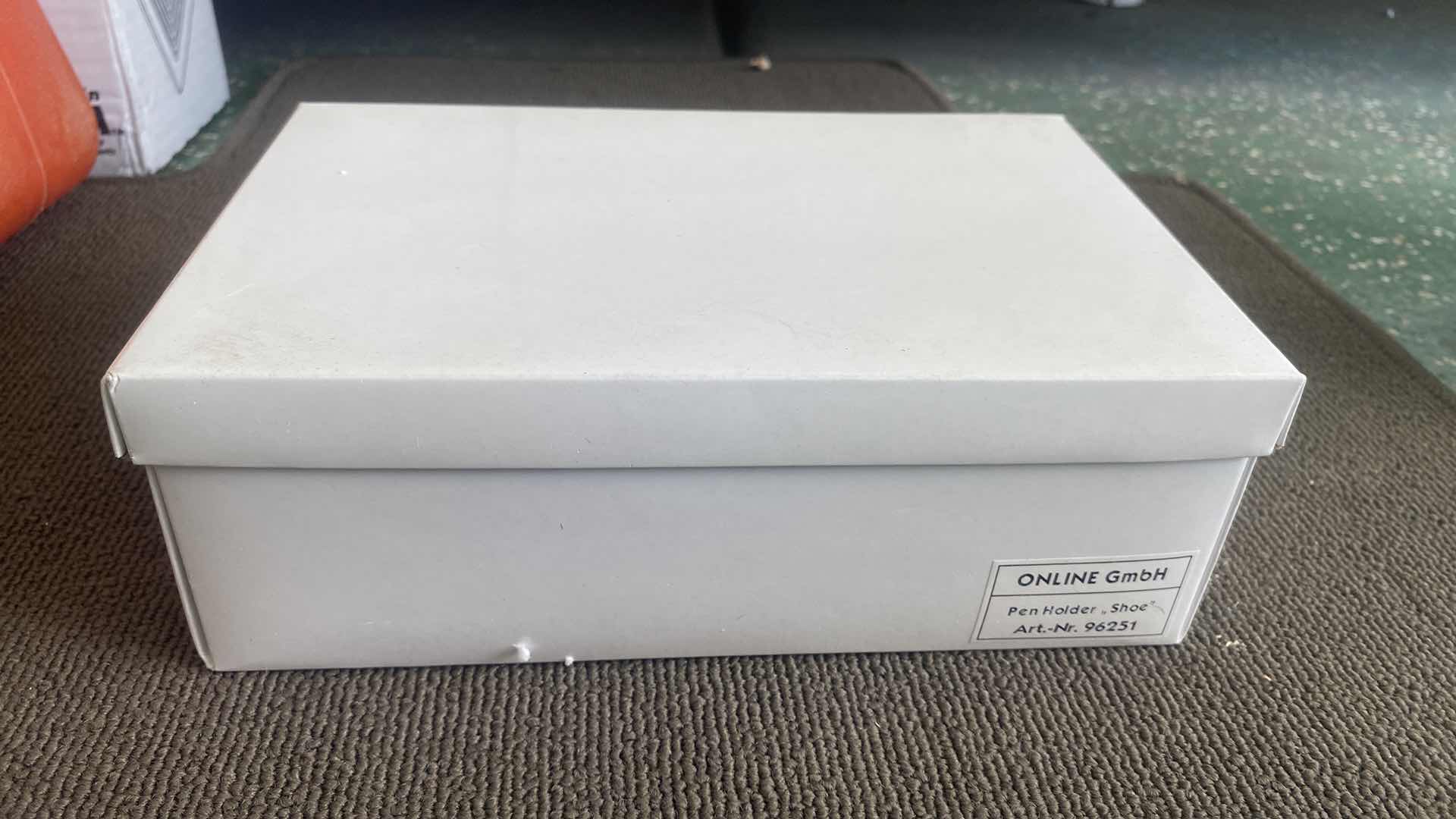 Photo 1 of MINIATURE LEOPARD PRINT HIGH HEEL SHOE 7 1/2“ IN BOX