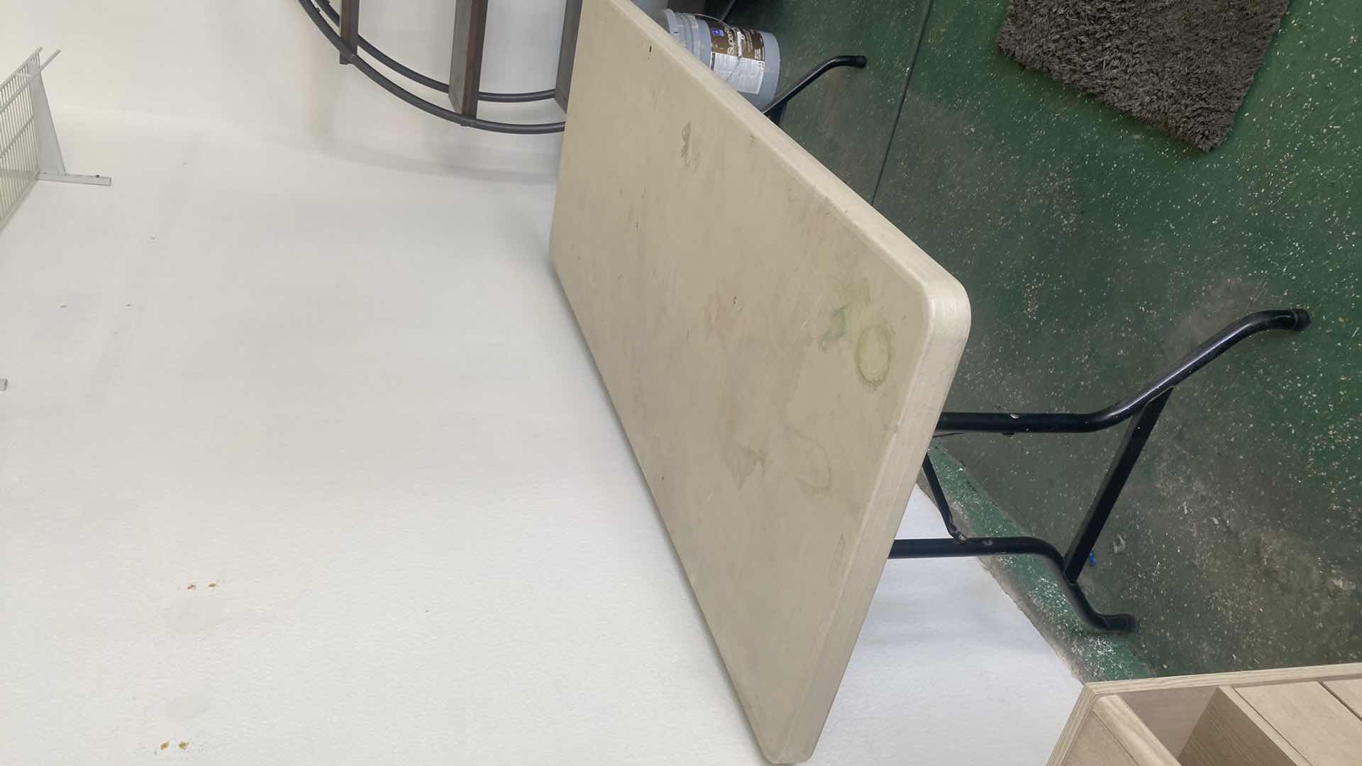 Photo 1 of LIFETIME BANQUET TABLE 6’ x 30”