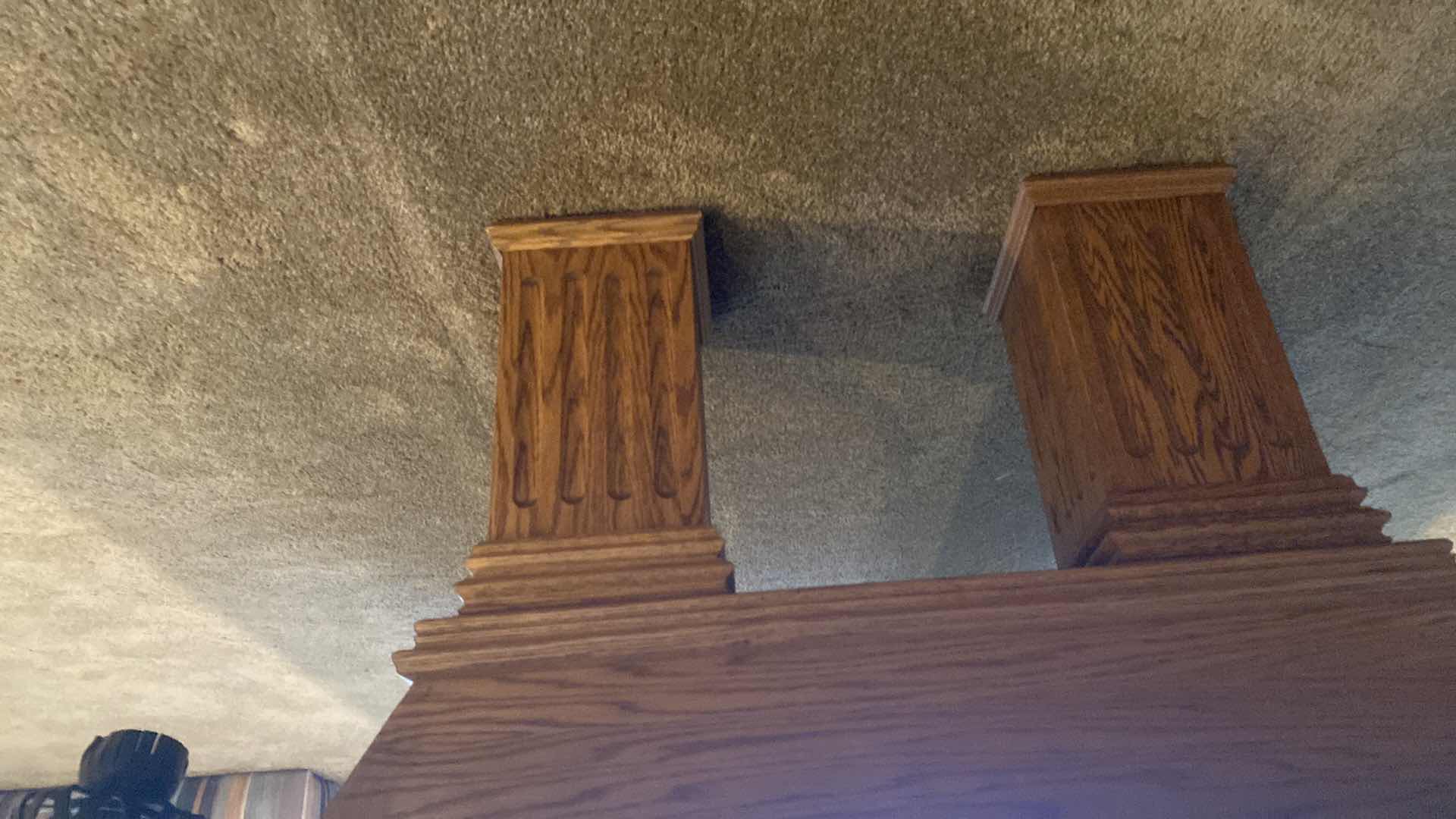 Photo 1 of CUSTOM GOLDEN WEST BILLIARDS MFG. BELLINGTON SOLID OAK POOL TABLE WITH BALLS & RACK 88 1/4” x 49“ H 31”