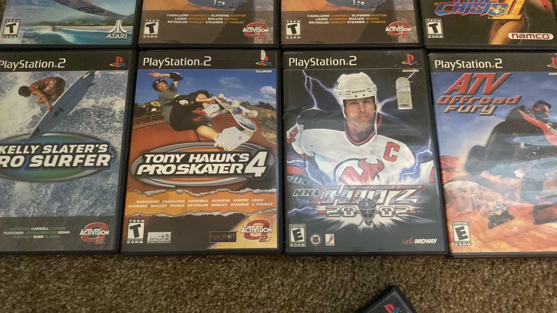 Photo 1 of 10-PLAY STATION 2 GAMES