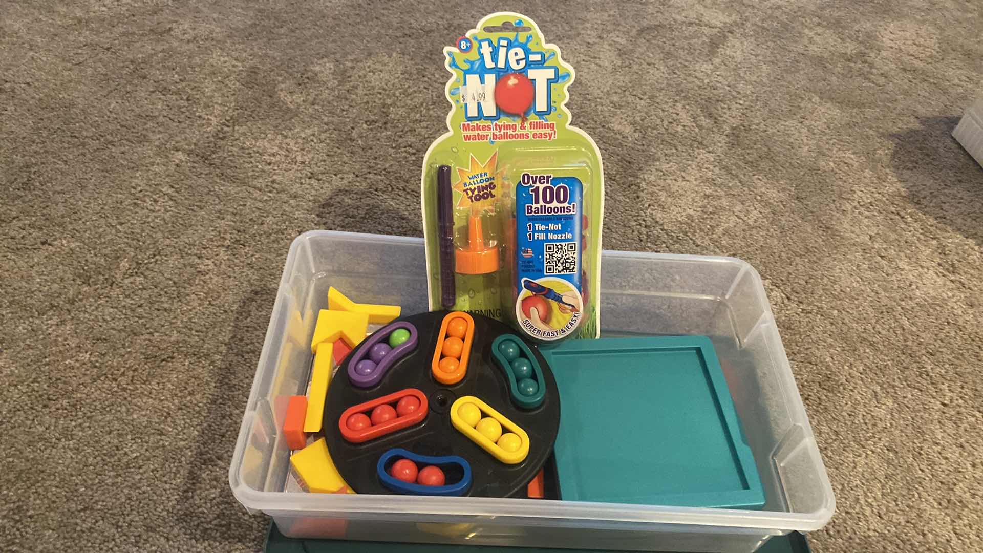 Photo 1 of 3-BOARD GAMES & PUZZLE, WATER BALLOONS AND MORE