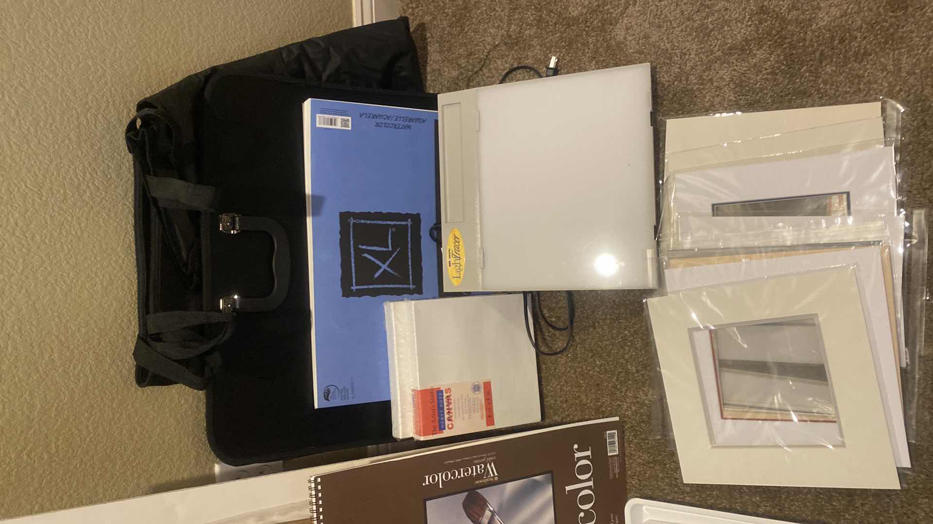 Photo 1 of ART SUPPLIES- LIGHT TRACER MATS PAPER AND MORE