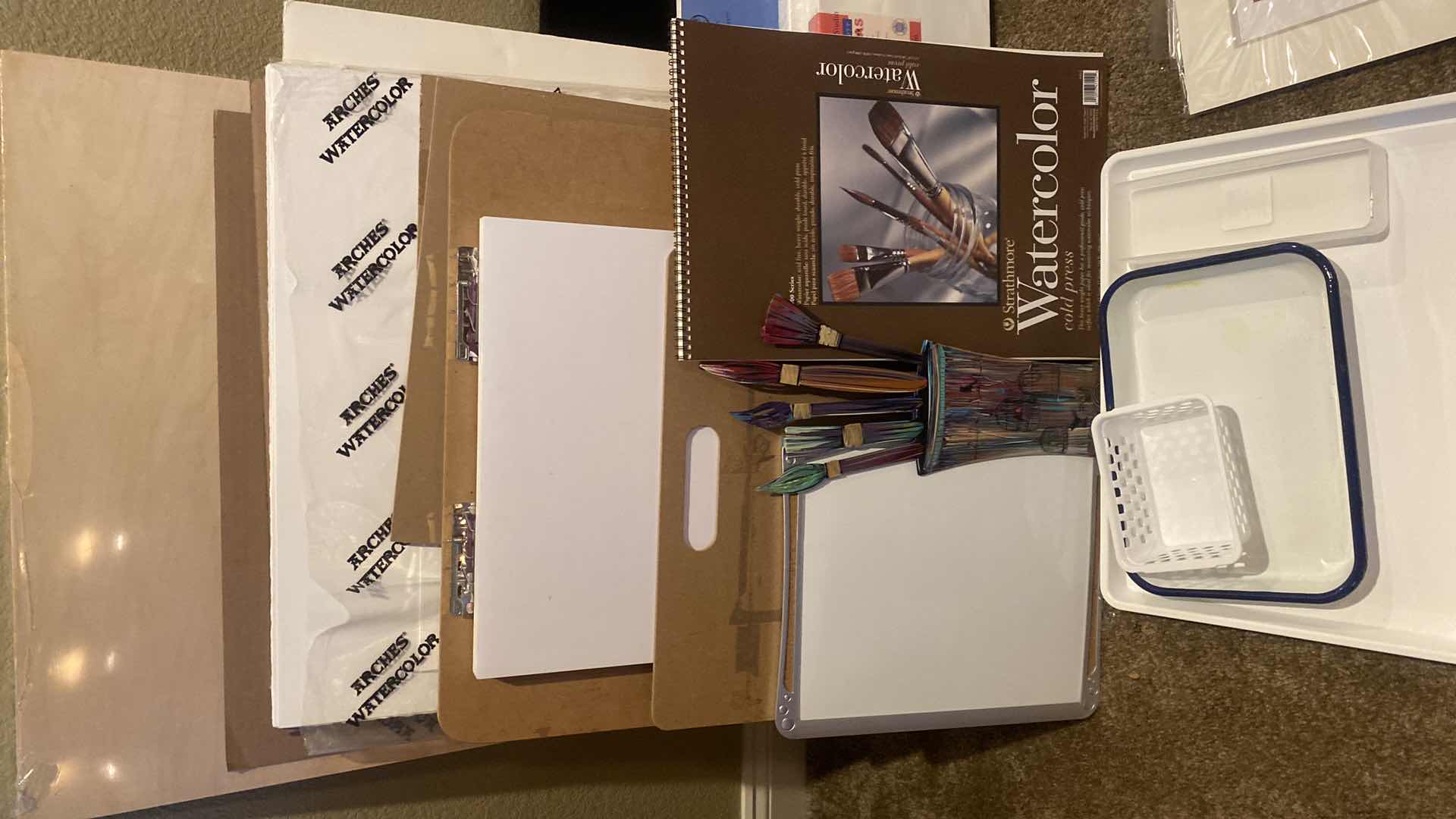 Photo 1 of ART SUPPLIES- LIGHT TRACER MATS PAPER AND MORE