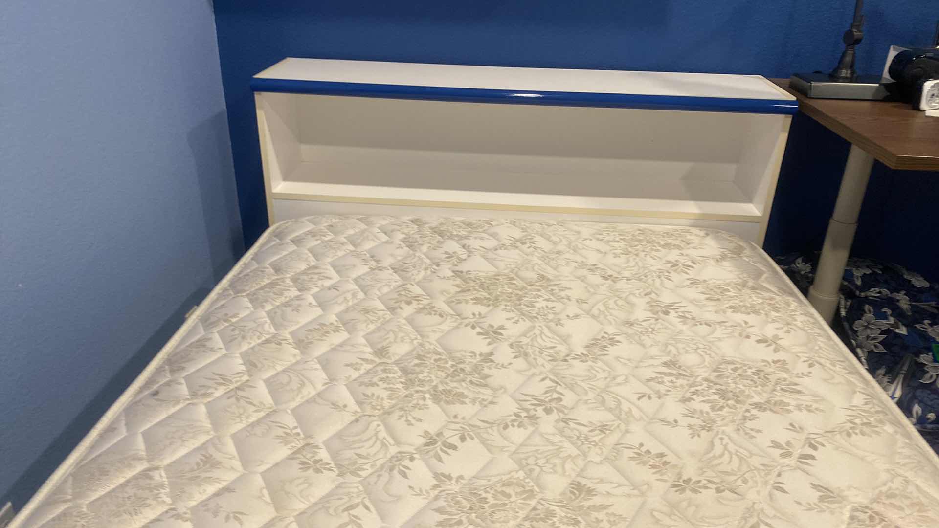 Photo 1 of FULL SIZE PLATFORM BED  WITH 2 STORAGE DRAWERS 56“ x 88“ H40” (mattress and Bunky boards sold separately)