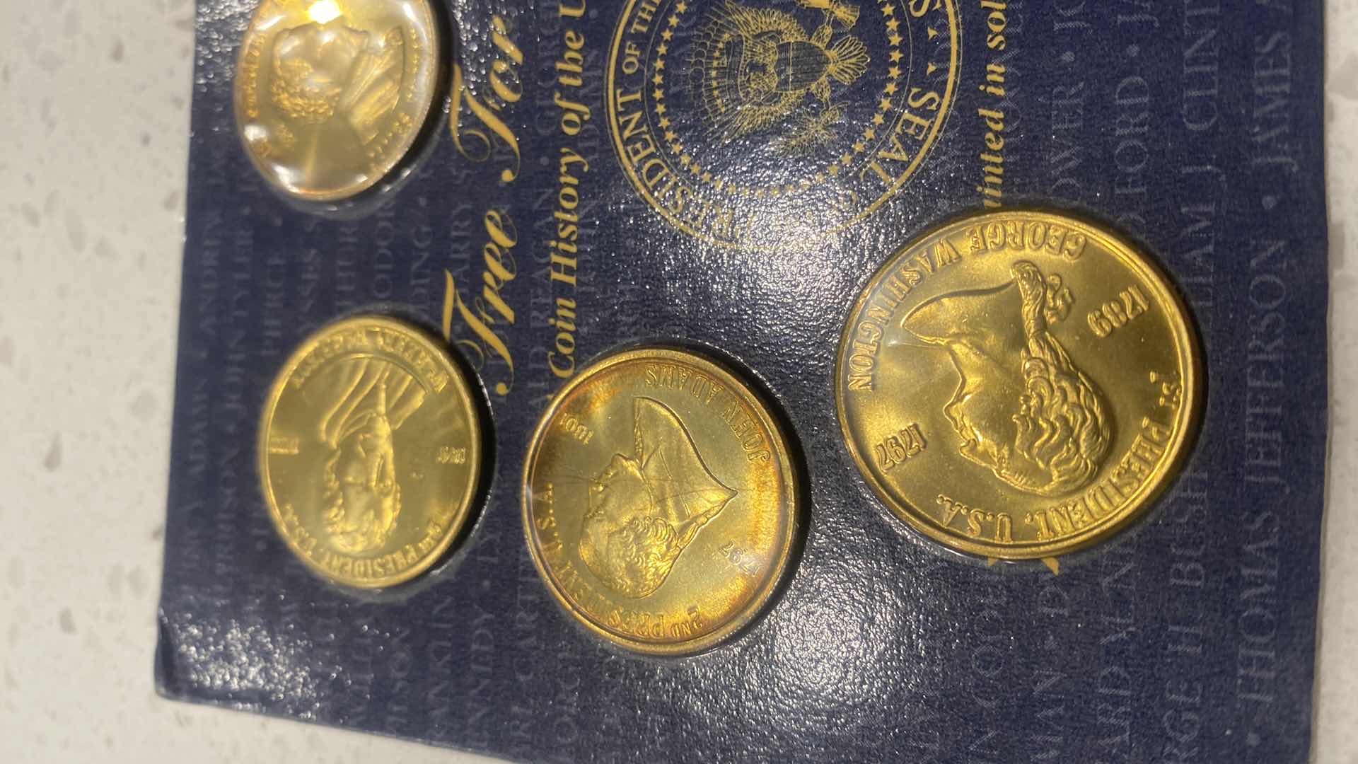 Photo 1 of READERS DIGEST FREE FOR YOU " COIN HISTORY OF THE UNITED STATES"