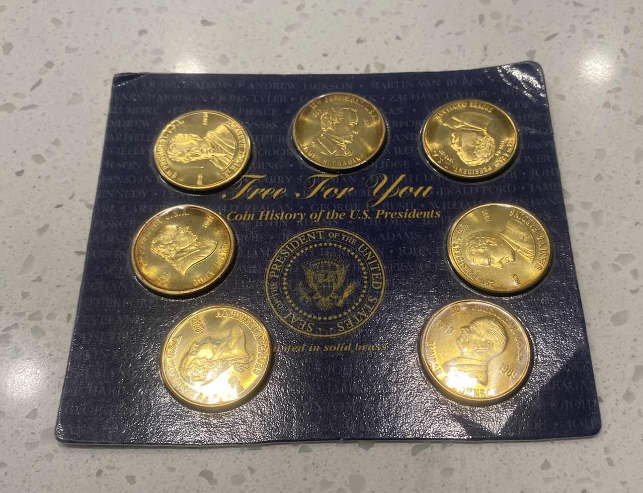 Photo 1 of READERS DIGEST FREE FOR YOU " COIN HISTORY OF THE UNITED STATES"