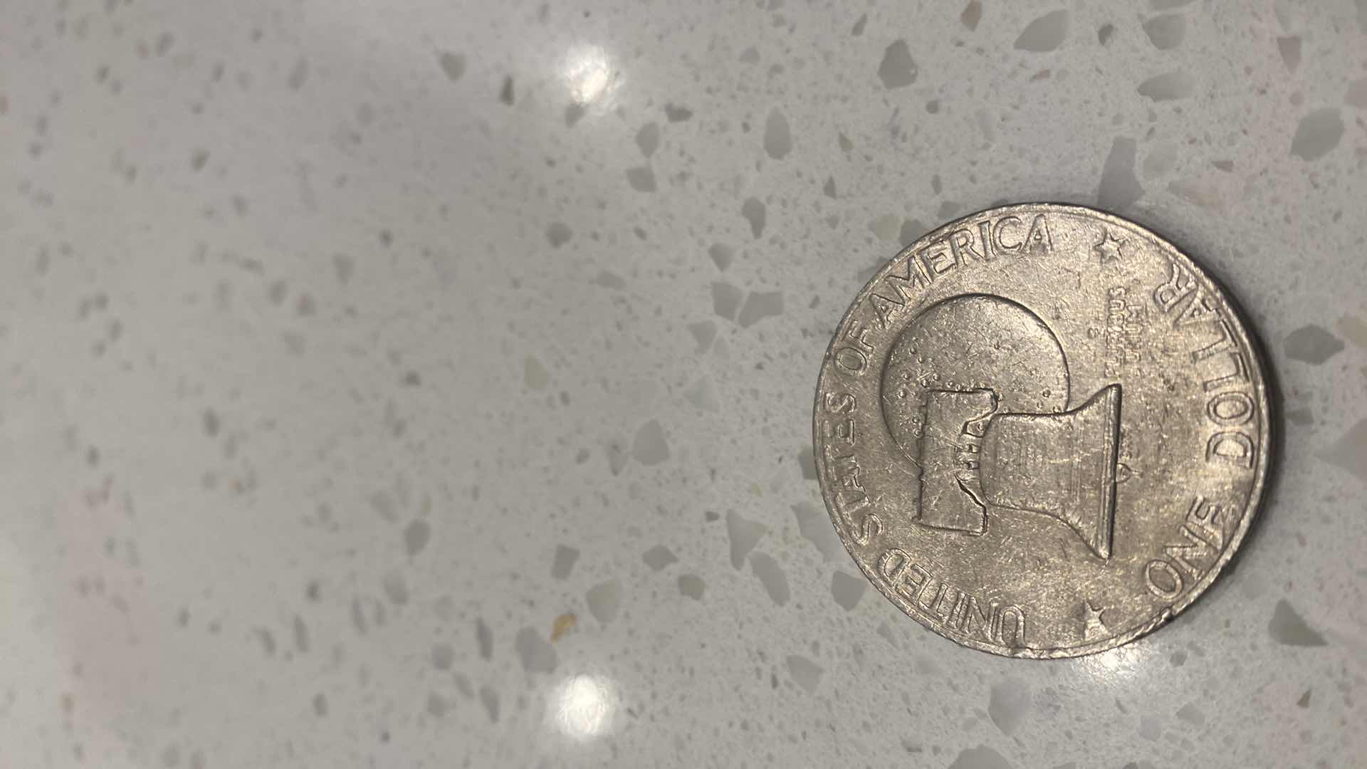 Photo 2 of ONE DOLLAR 1976 EISENHOWER BICENTENNIAL  COIN