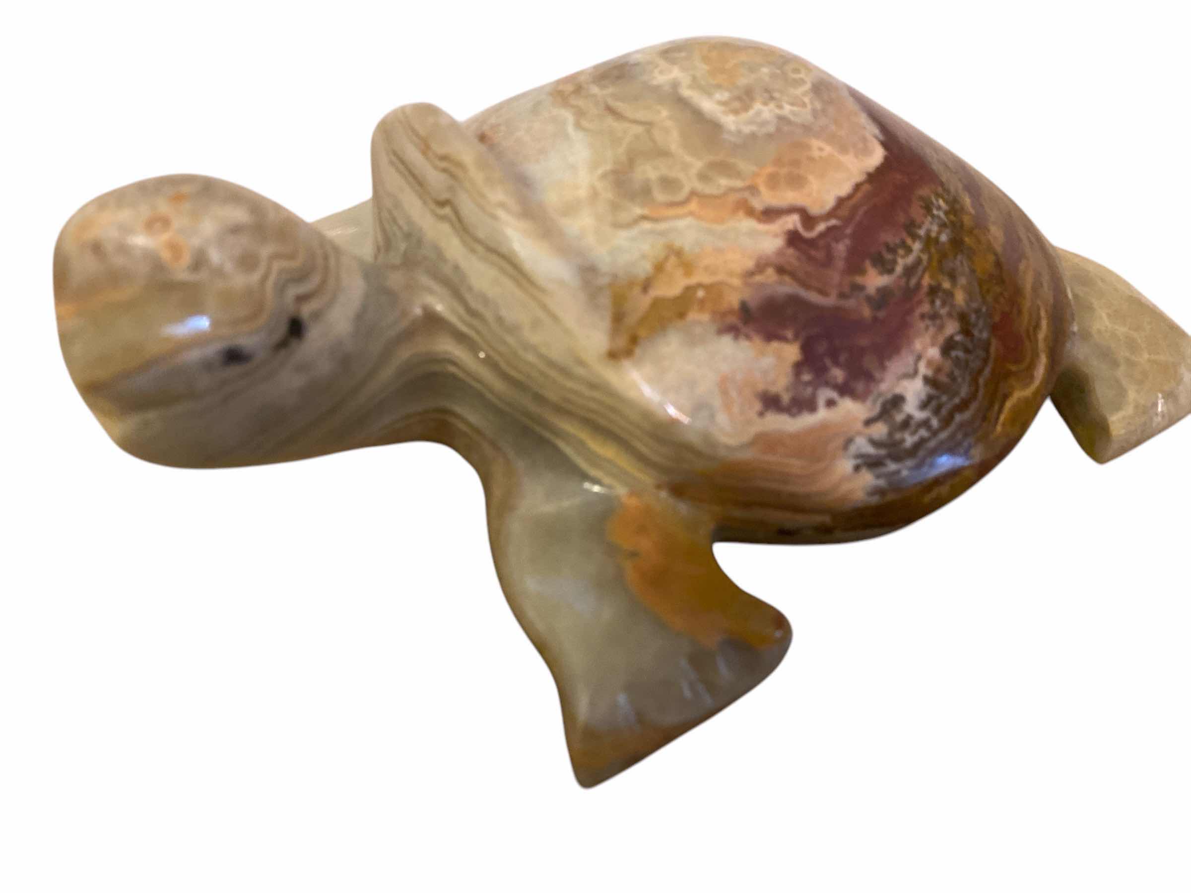 Photo 1 of CARVED STONE TURTLE 6” x 6”