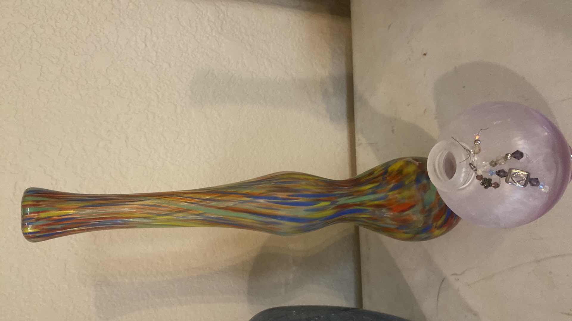 Photo 3 of 4 - GLASS VASES - TALLEST H14”