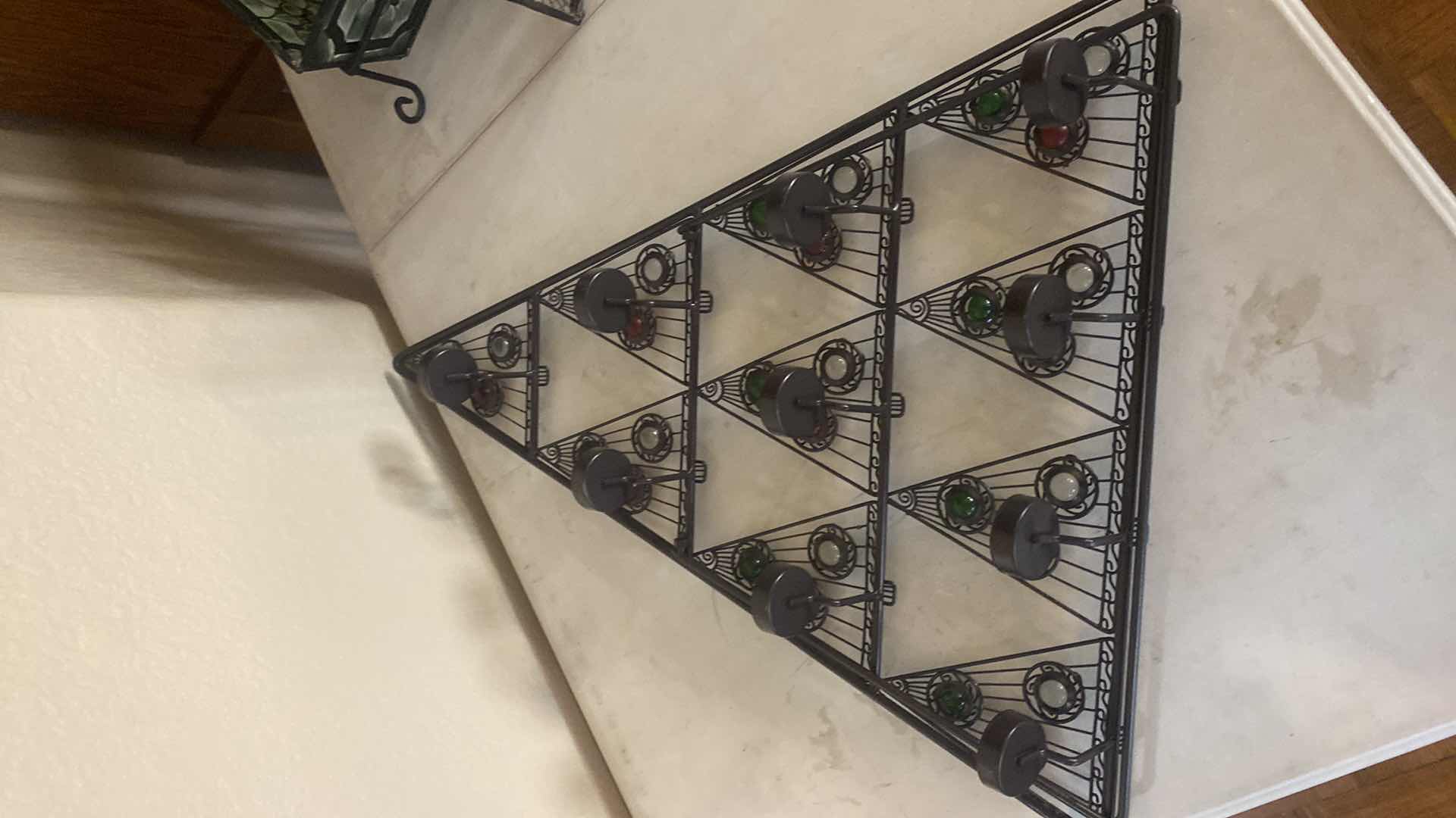 Photo 1 of HOLIDAY TREE VOTIVE HOLDER 18” x 22”