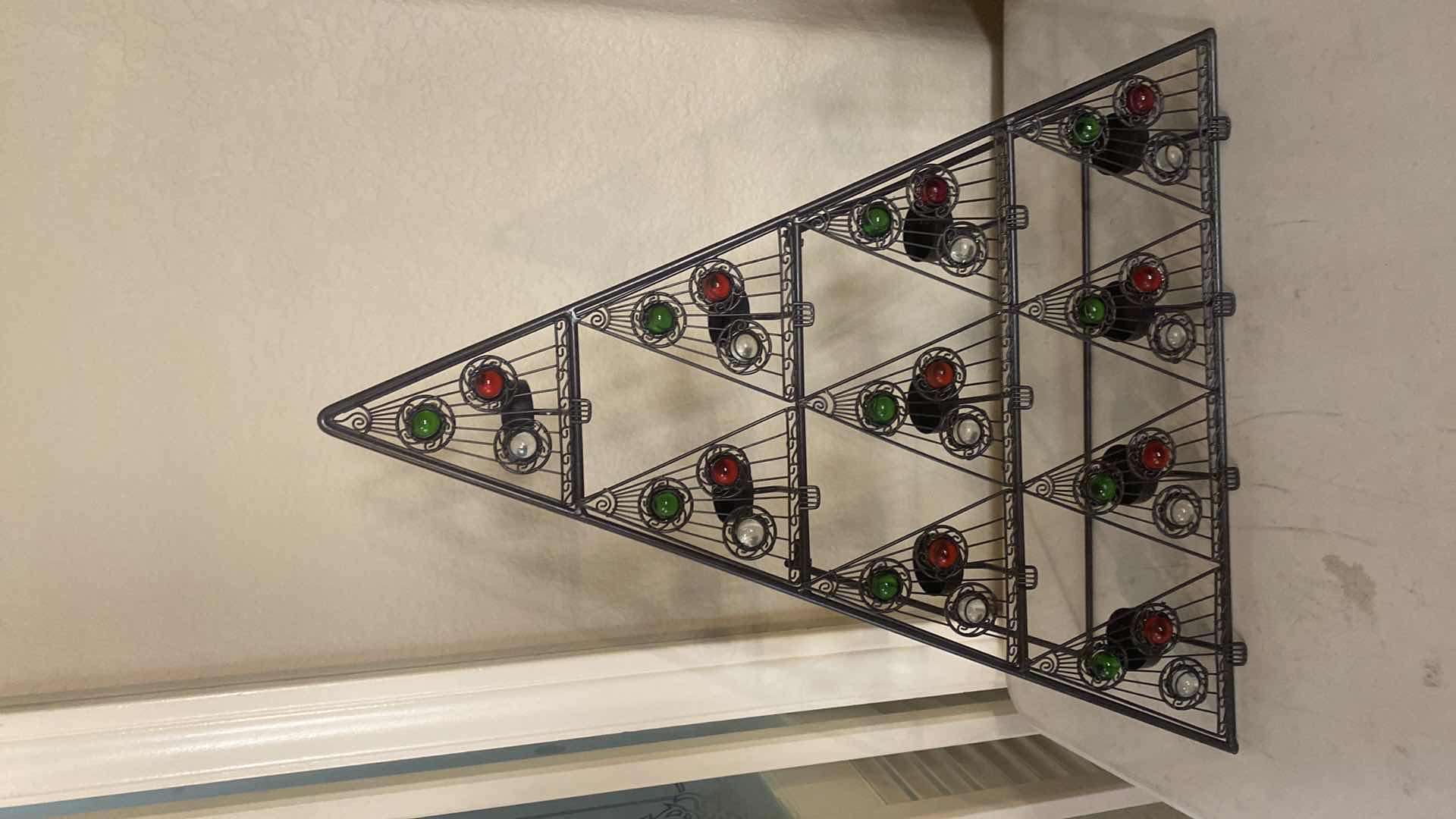 Photo 1 of HOLIDAY TREE VOTIVE HOLDER 18” x 22”