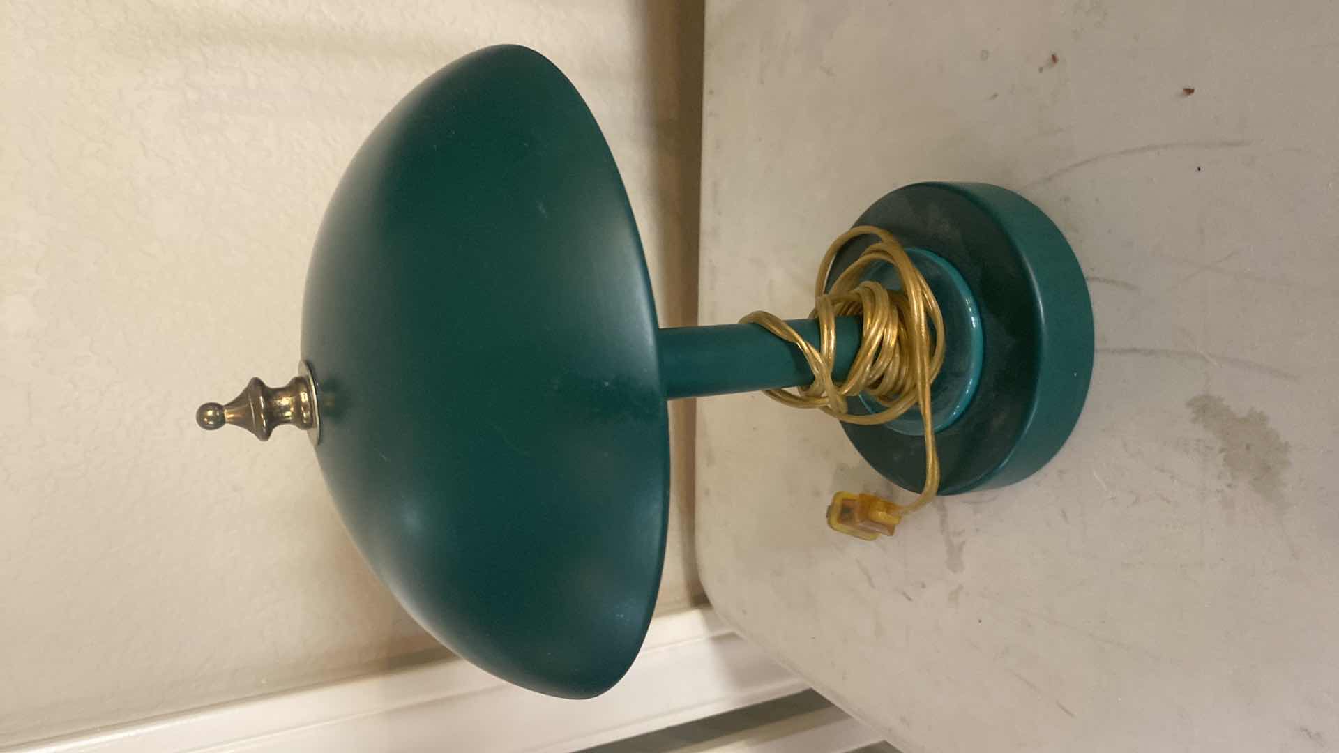 Photo 1 of 2 CHARGER PLATES & ROUND SALT LAMP 7” x 6”