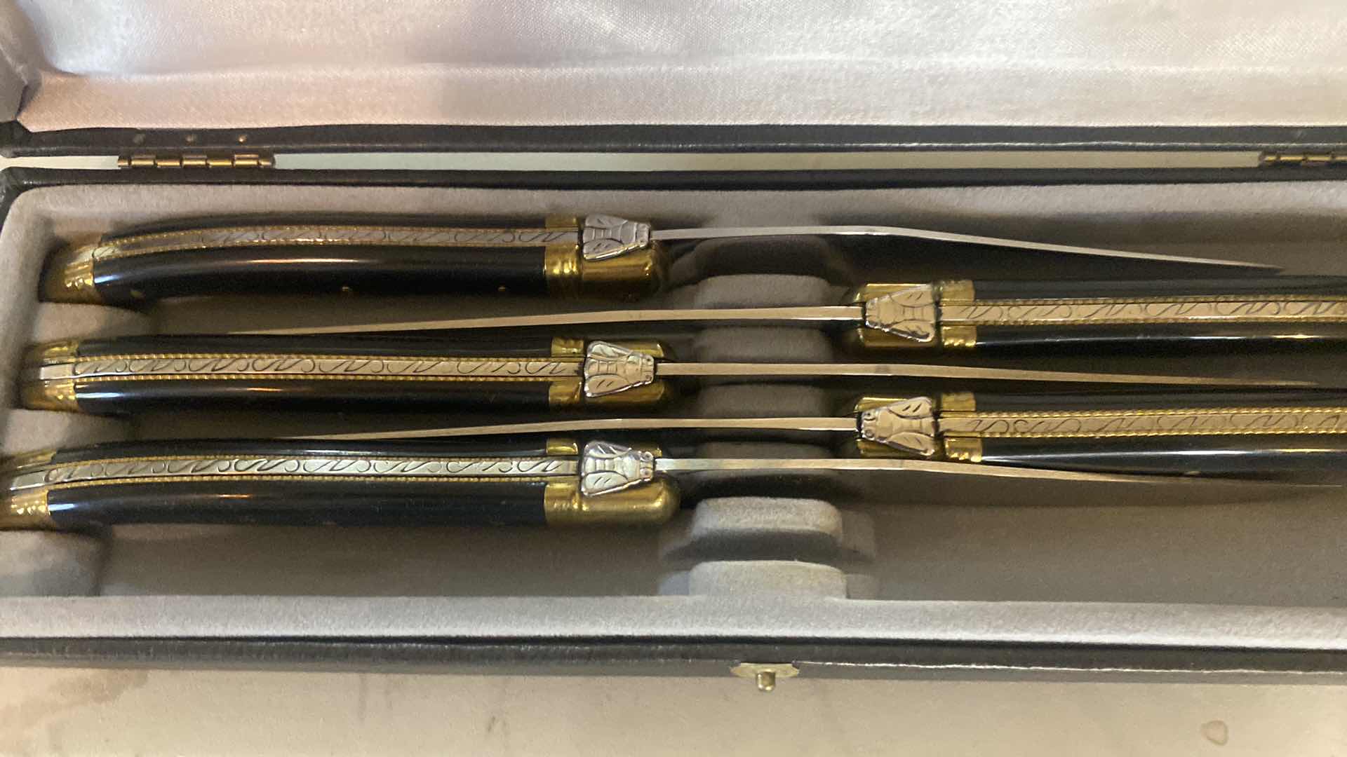 Photo 1 of SET of 6 LAGUILOE STEAK KNIVES