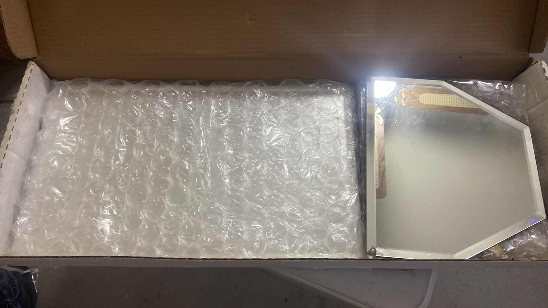 Photo 1 of 3 PIECES TILE MIRRORS  LARGEST PIECE 17” x 10”