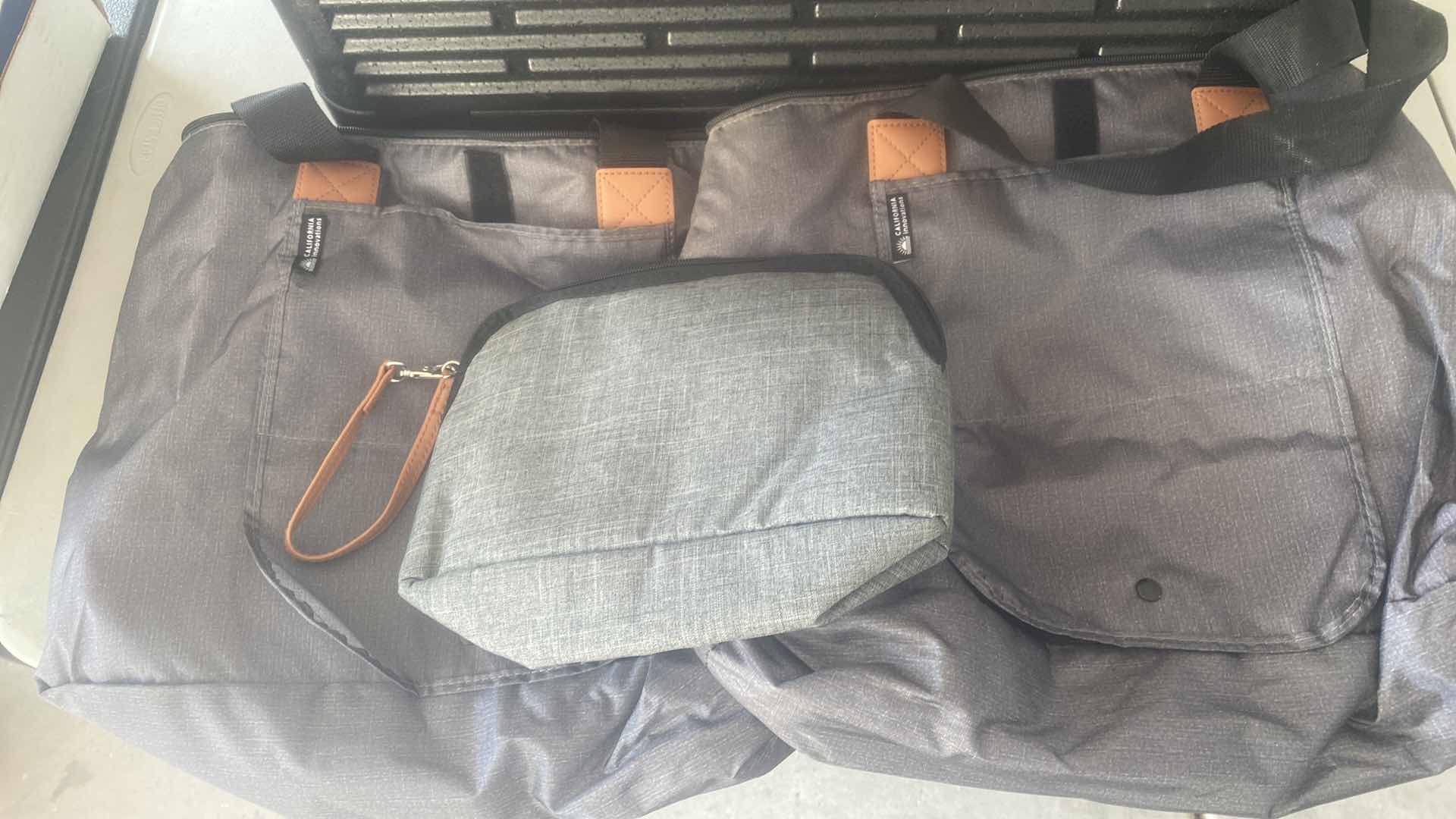 Photo 1 of STYROFOAM ICE CHEST & 4 INSULATED BAGS