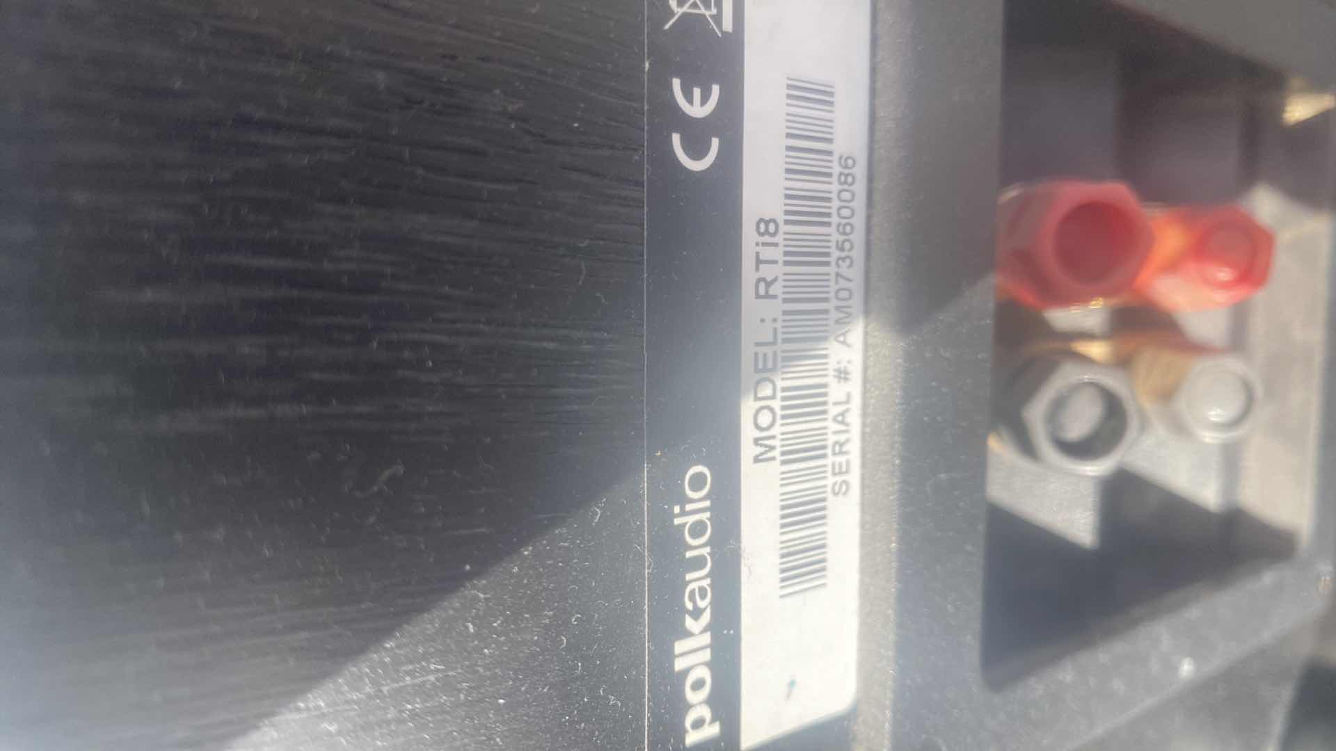 Photo 1 of 3 - POLK AUDIO SPEAKERS