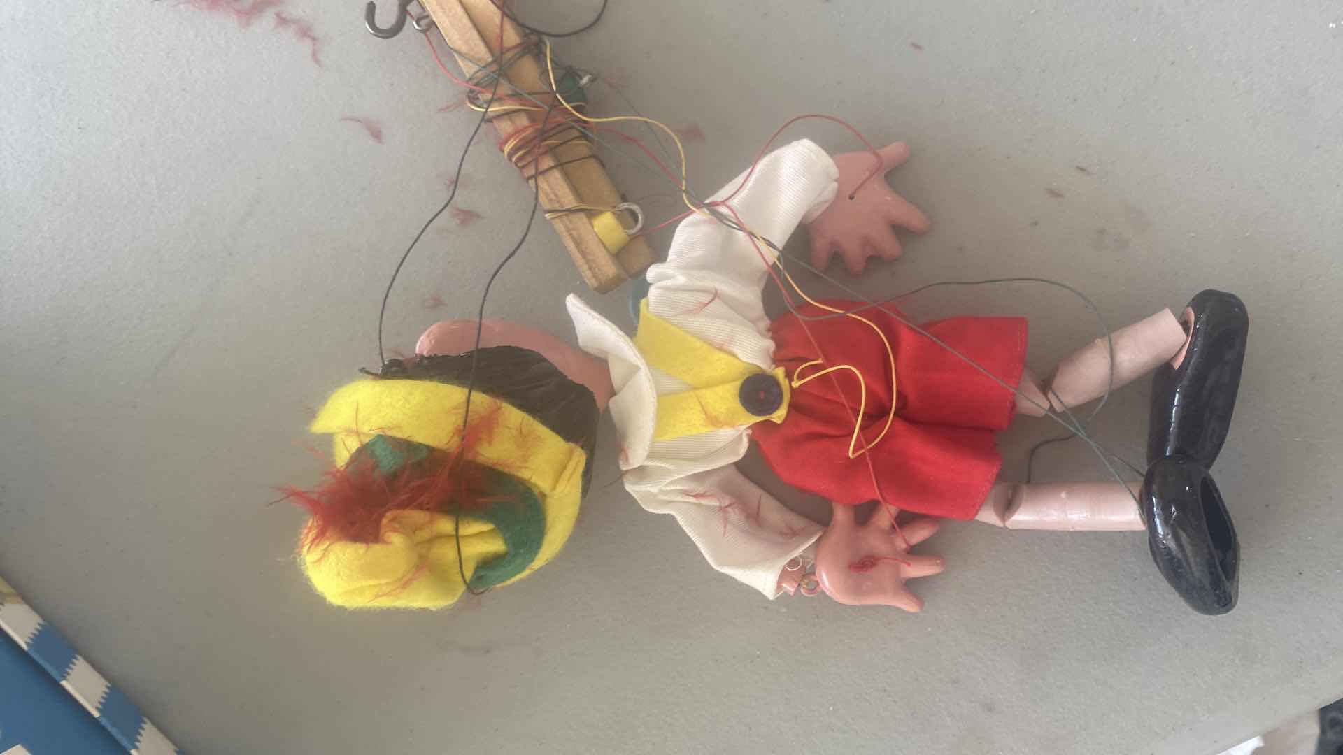 Photo 1 of $179 VINTAGE PINOCCHIO MARIONETTE PUPPET H10 1/2”