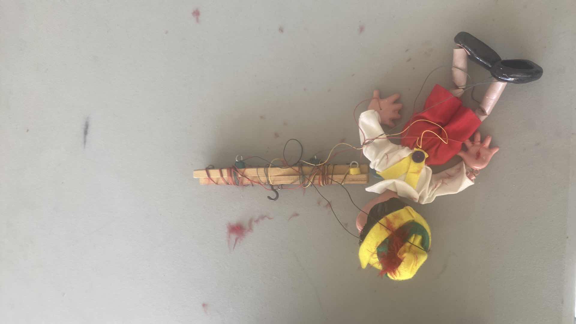 Photo 1 of $179 VINTAGE PINOCCHIO MARIONETTE PUPPET H10 1/2”