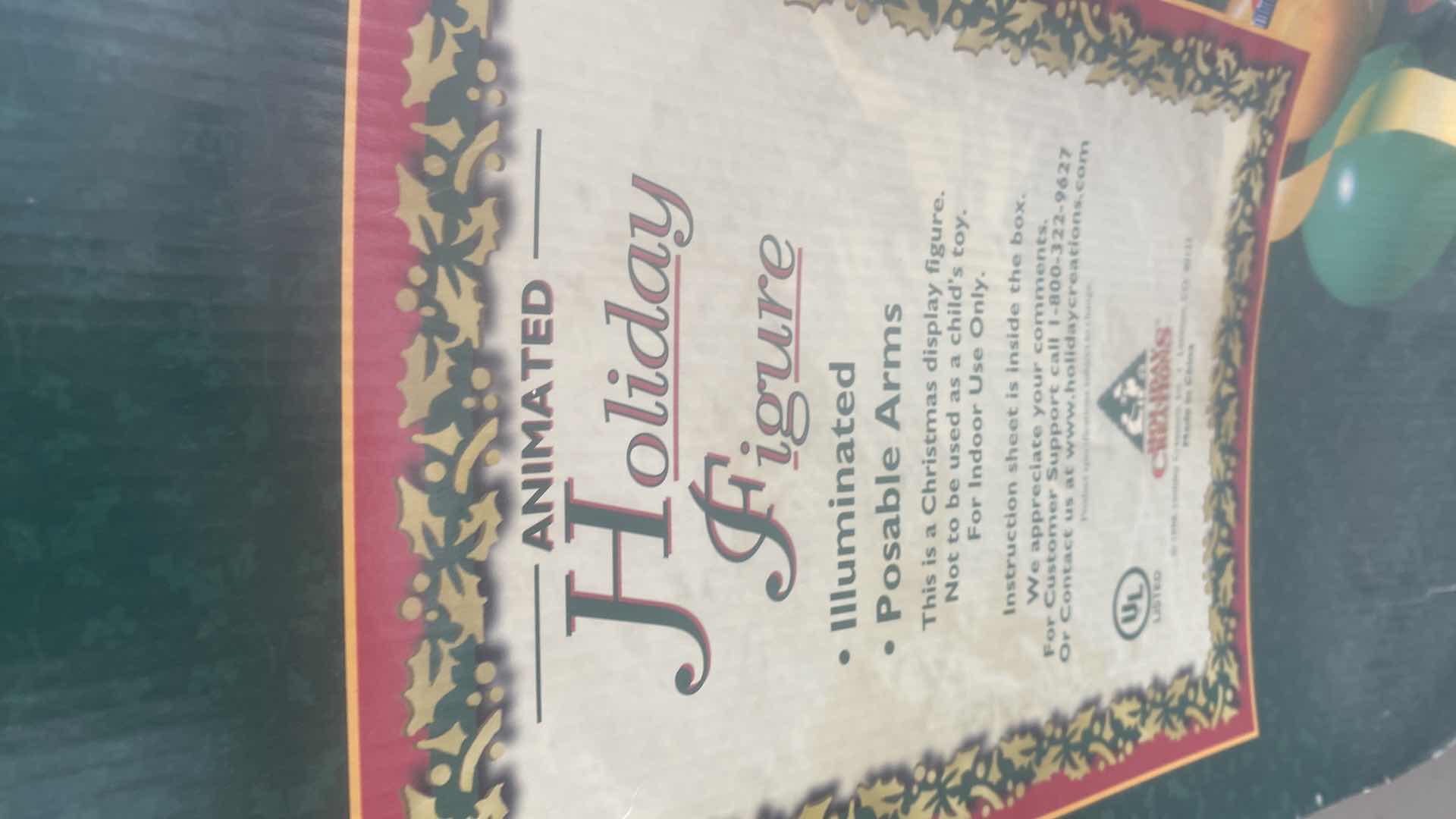 Photo 1 of ANIMATED SANTA H26”