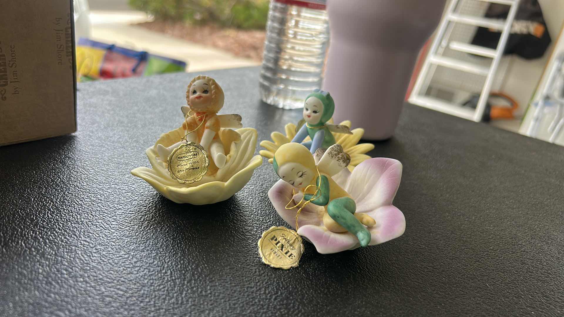 Photo 1 of 3 VINTAGE NAPOWARE PORCELAIN PIXIE FIGURINES H3”